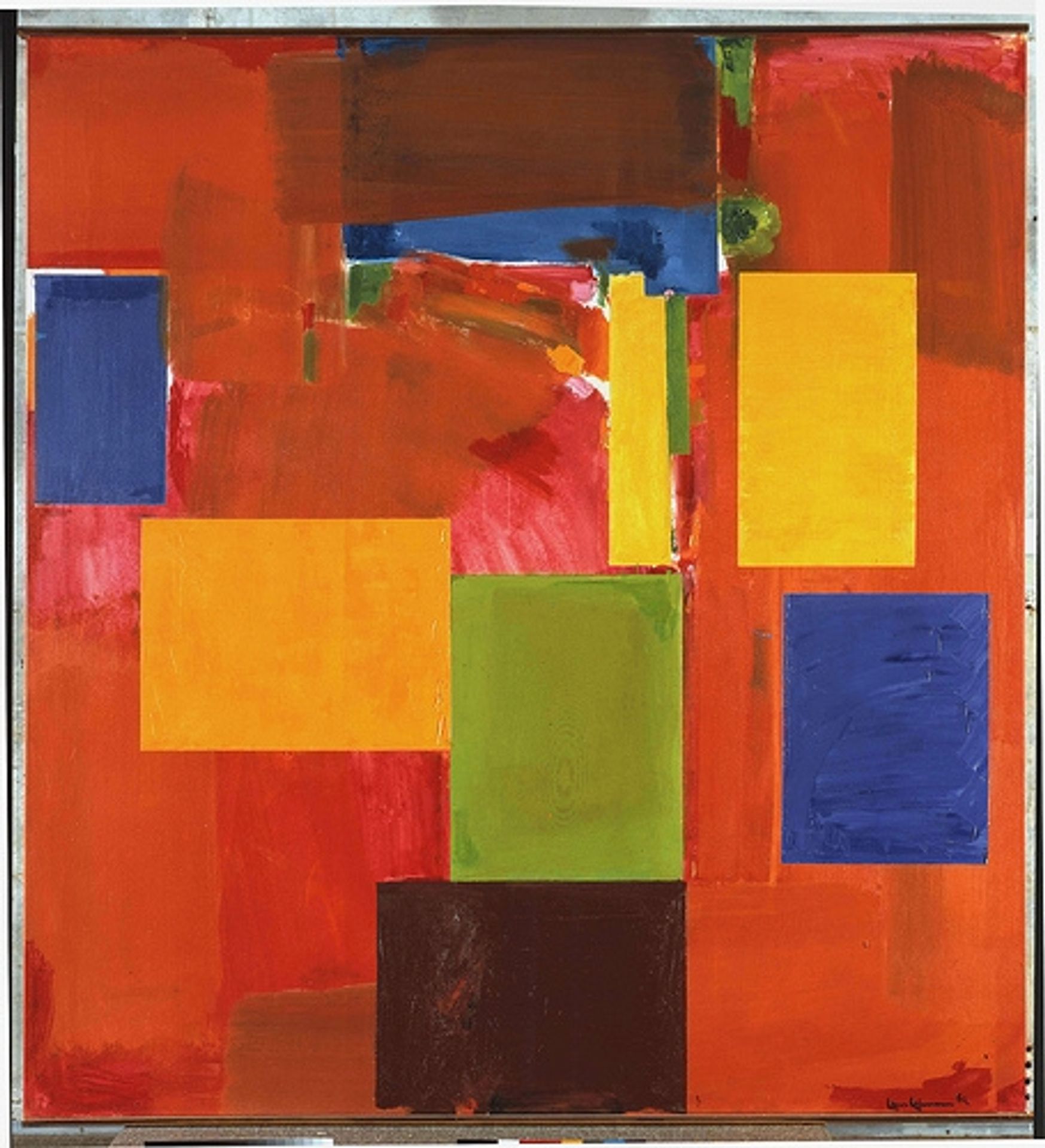 Sanctum Sanctorum by Hans Hofmann