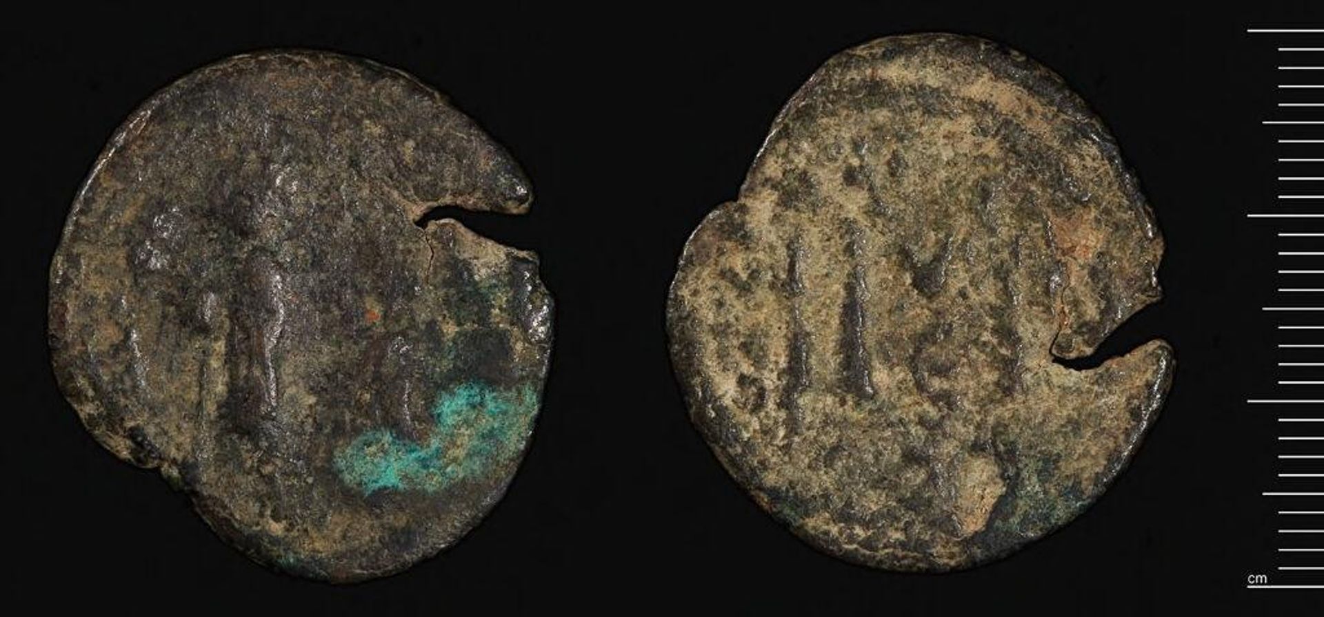 Coin of Herakleios by Abd-al-Malik (Umayyads)