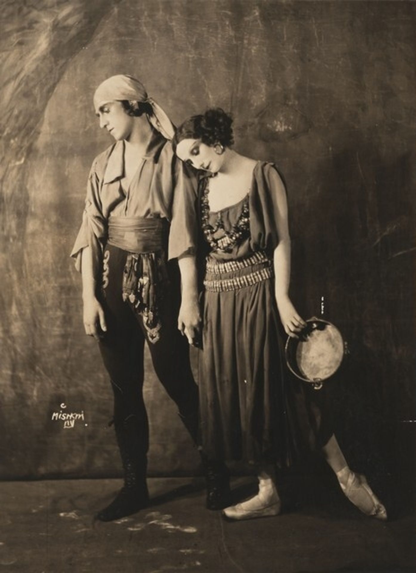 Anna Pavlova “Legendary Dancer with Laurent Novikoff” by Herman Mishkin