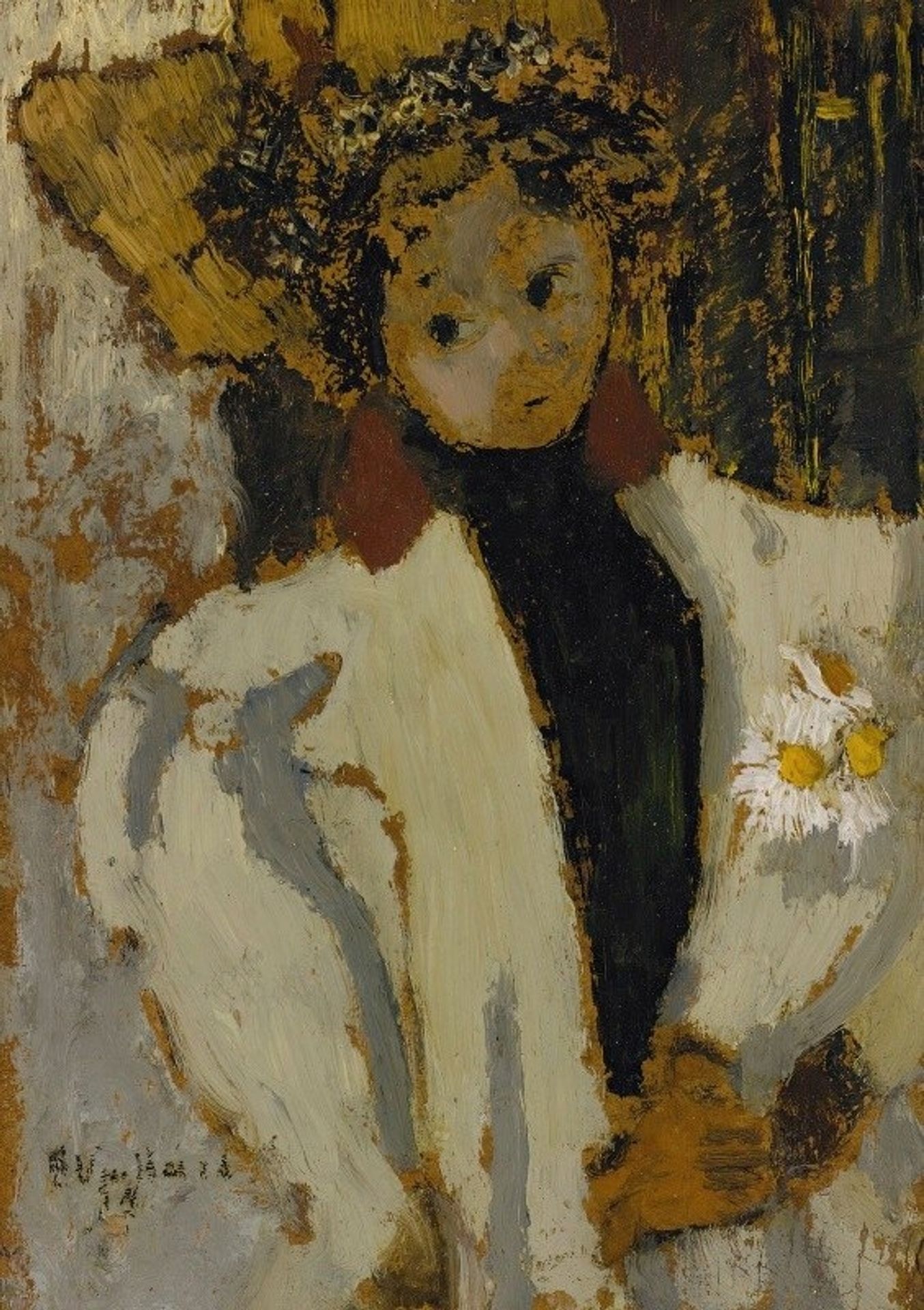 La Femme Aux Marguerites by Édouard Vuillard