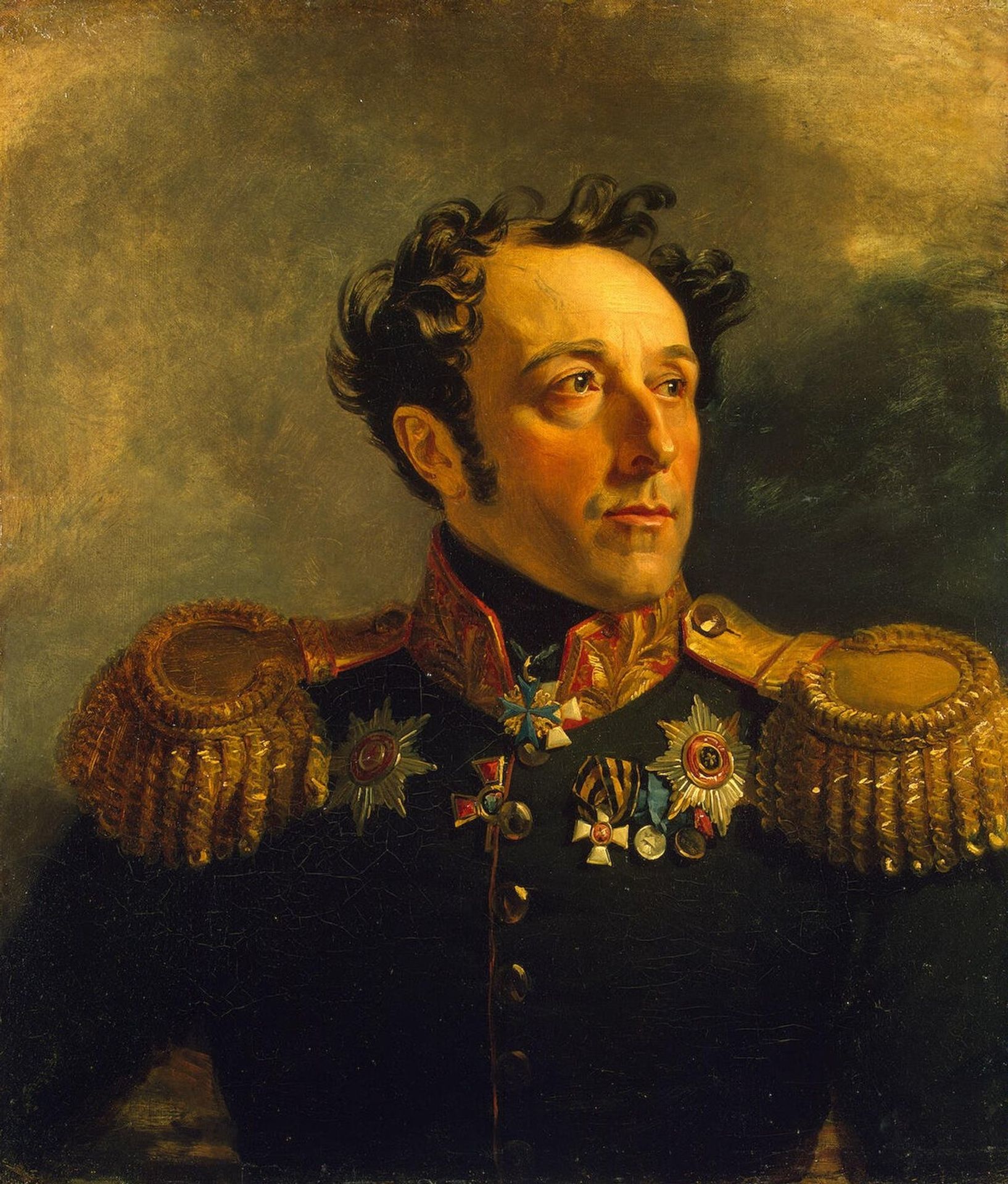 Boris Yakovlevich Knyazhnin, Russian General by George Dawe
