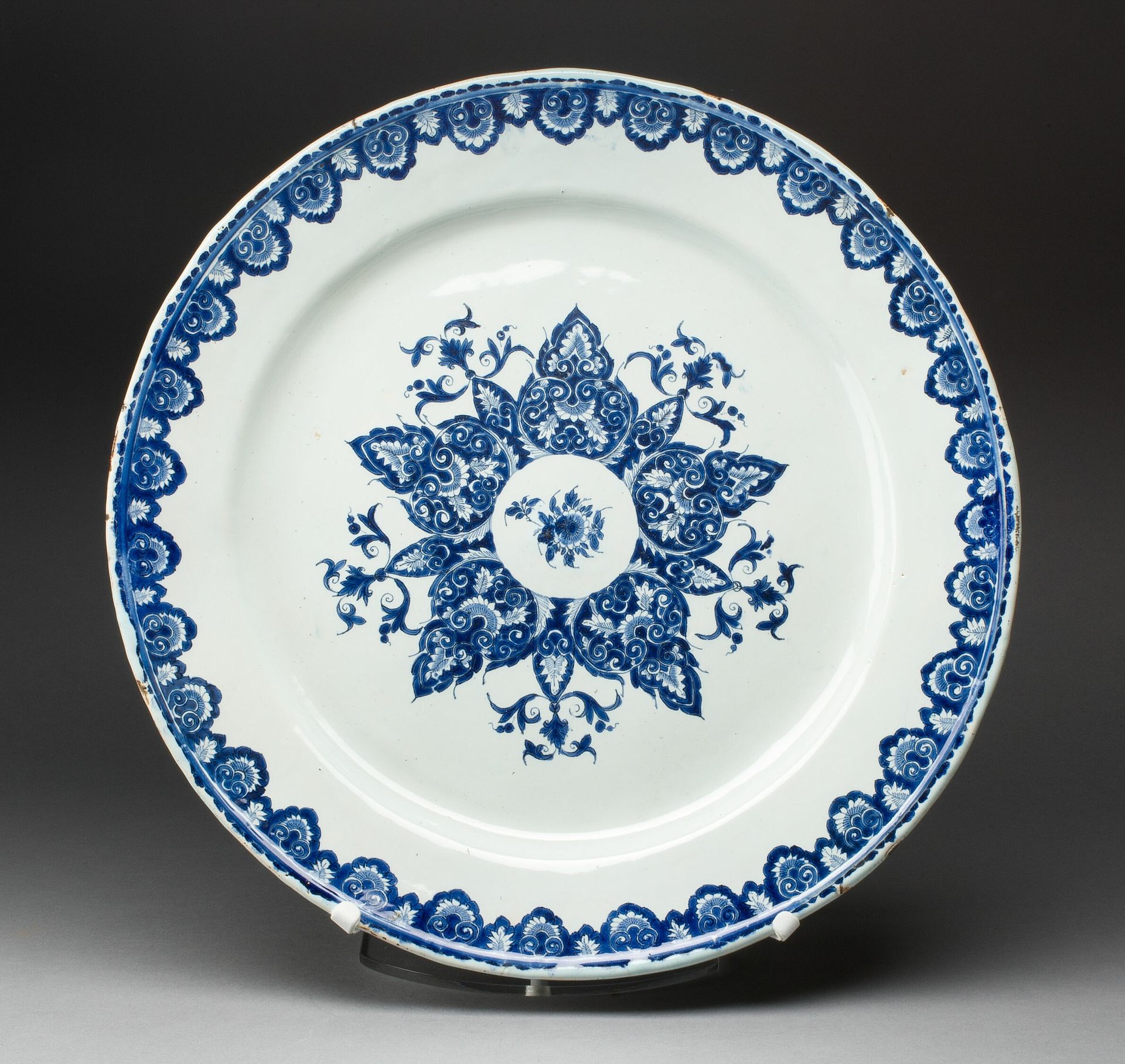 Platter by Rouen Potteries