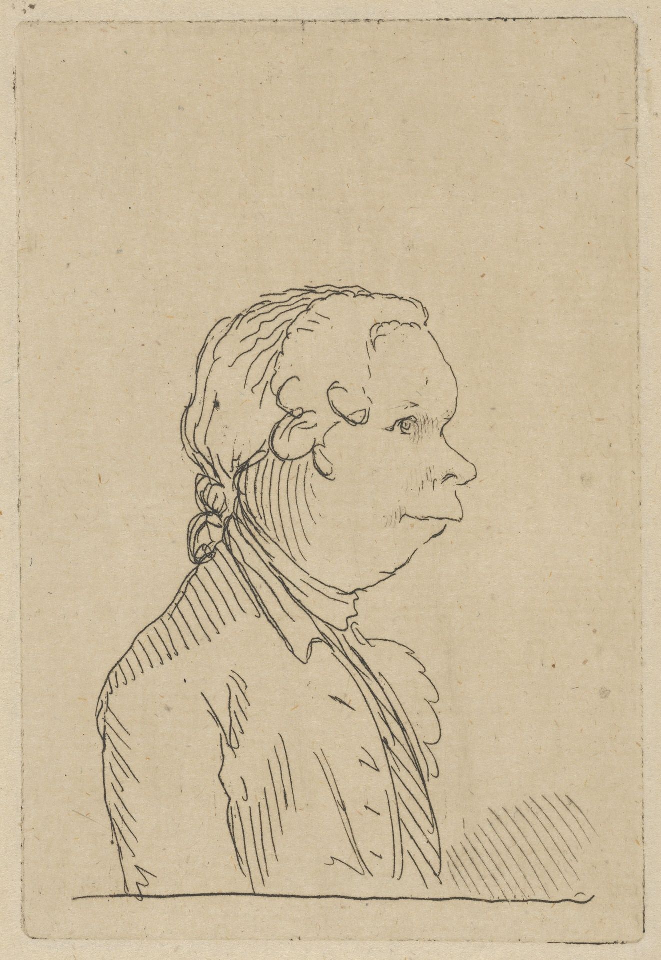Oliver Goldsmith by Henry William Bunbury
