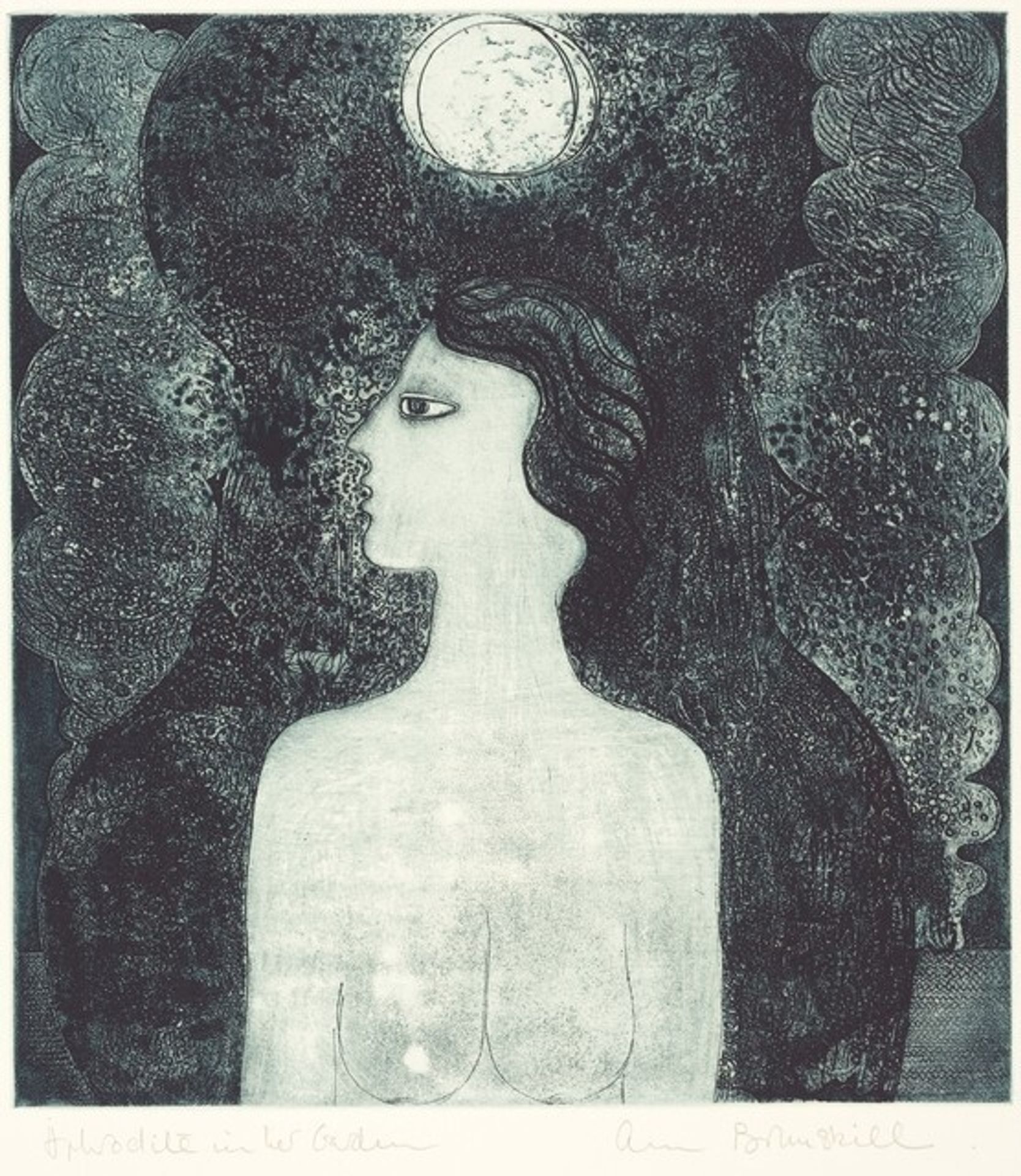 Aphrodite in Her Garden by Ann Brunskill