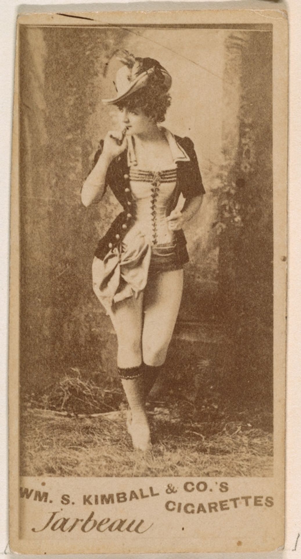 Miss Jarbeau, from the Actresses series (N203) issued by Wm. S. Kimball & Co. by William S. Kimball & Company