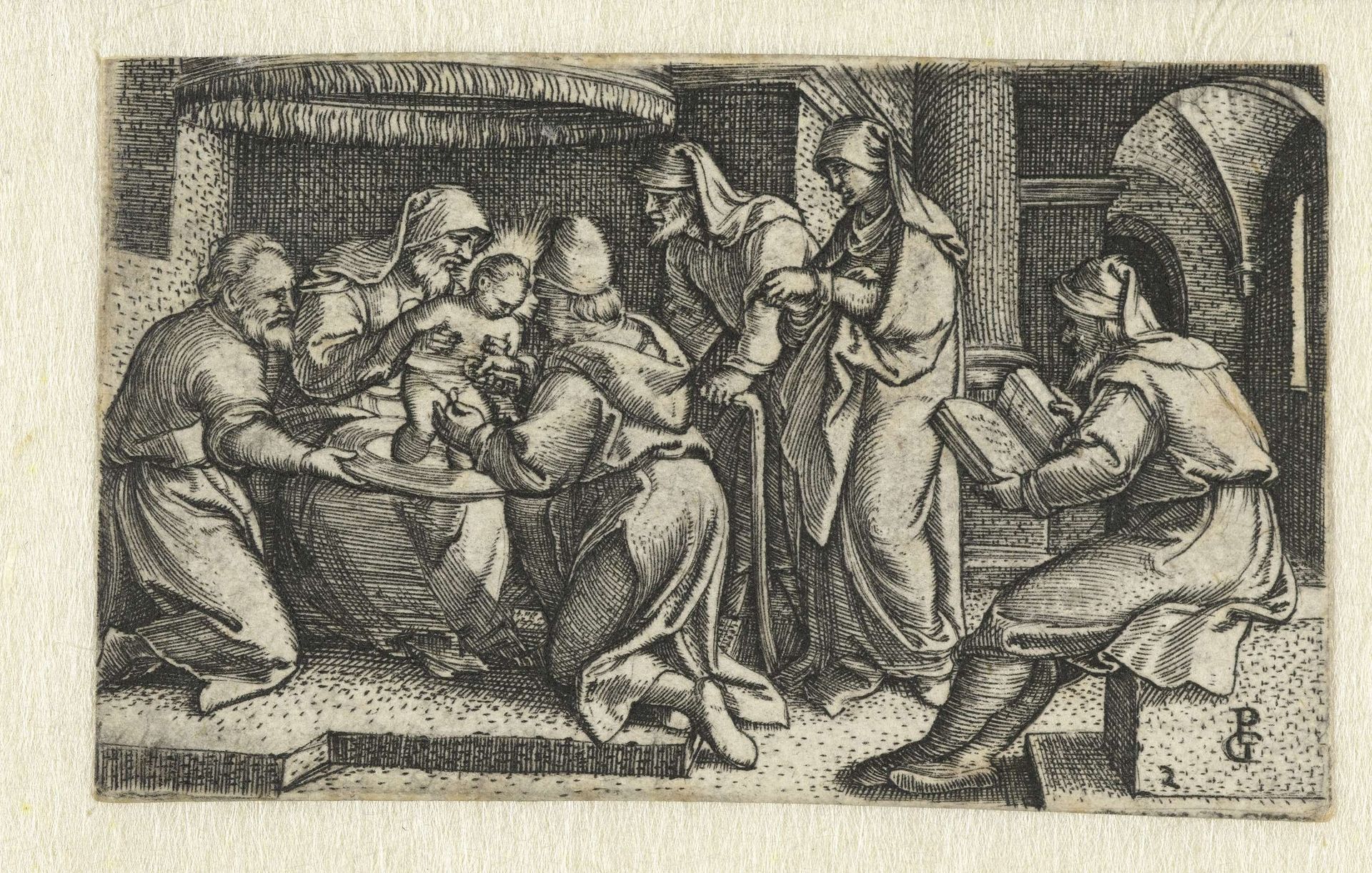 Besnijdenis van Christus by Georg Pencz