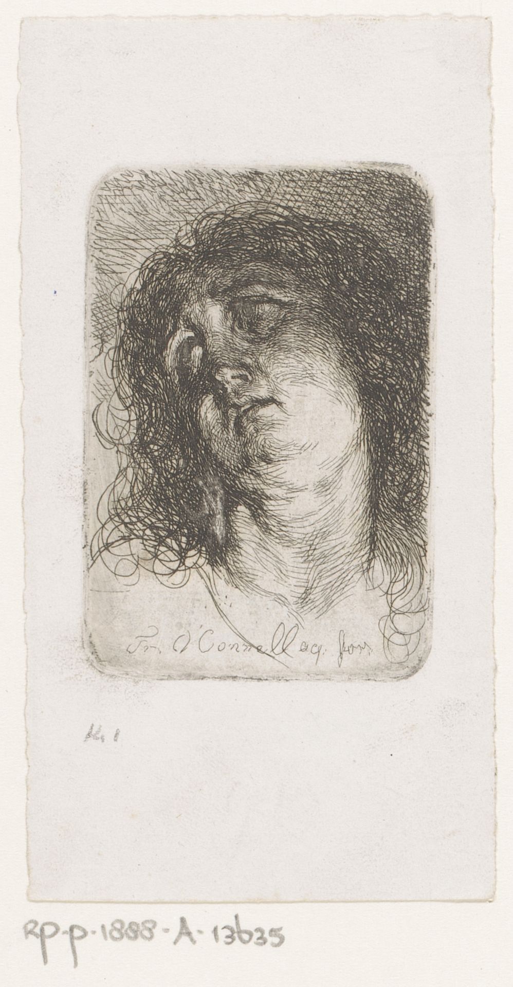 Portret van Maria Magdalena by Frédérique Émile Auguste O'Connell-Miethe