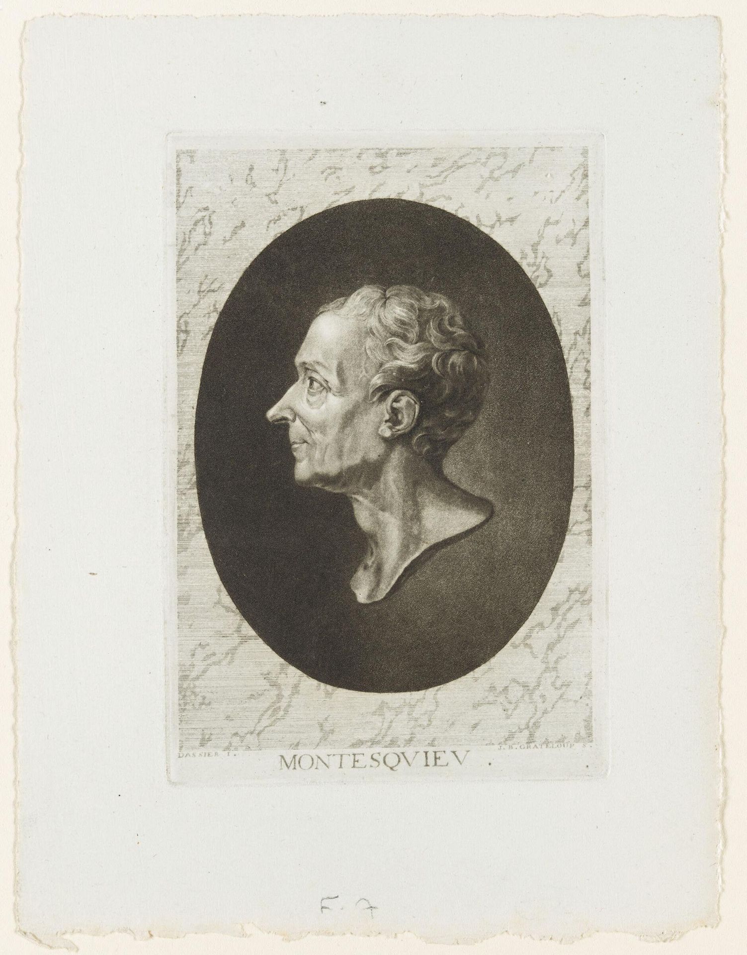 Montesquieu by Jean-Baptiste de Grateloup