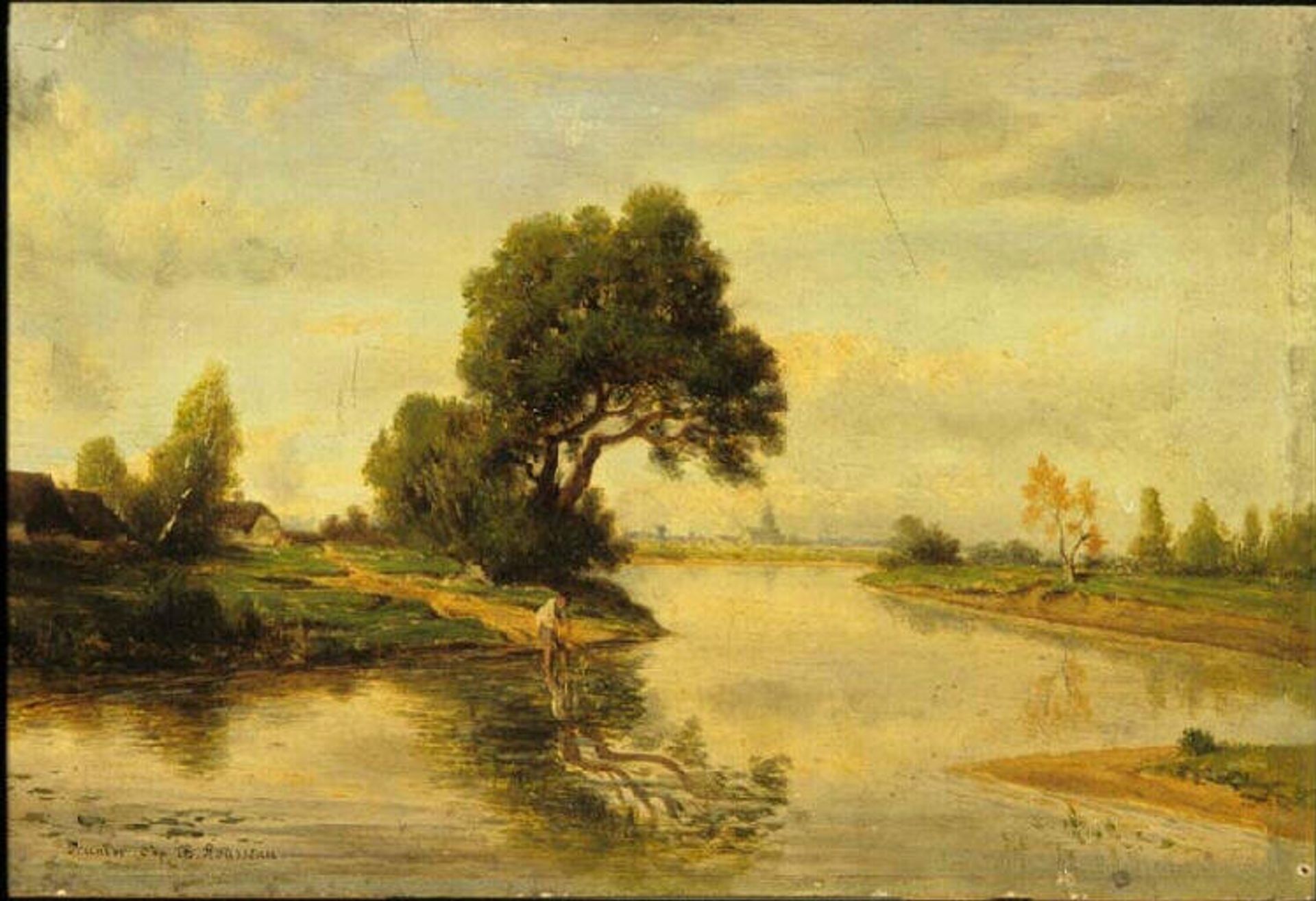 Landscape by Theodore Rousseau