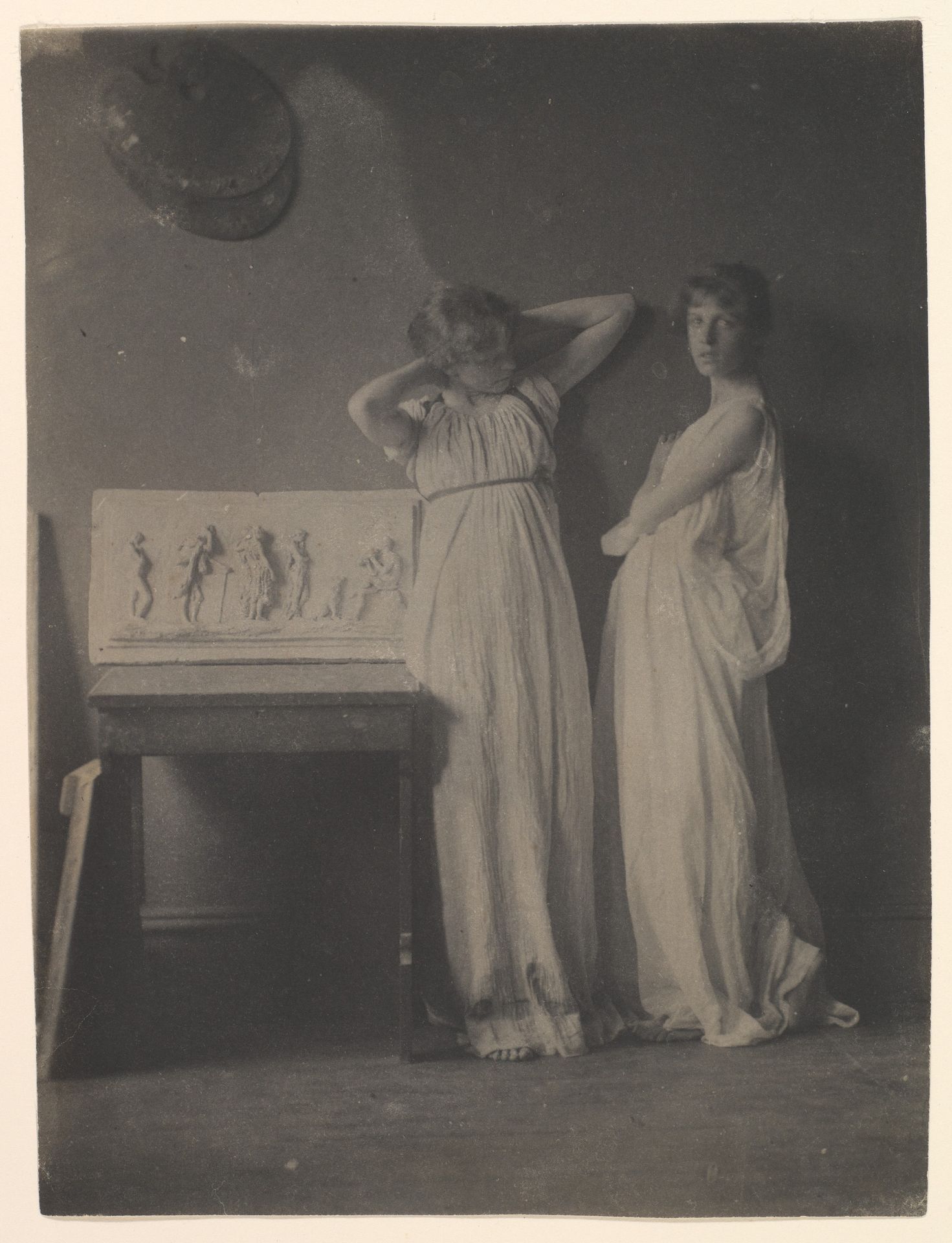 Two Pupils in Greek Dress by Thomas Eakins