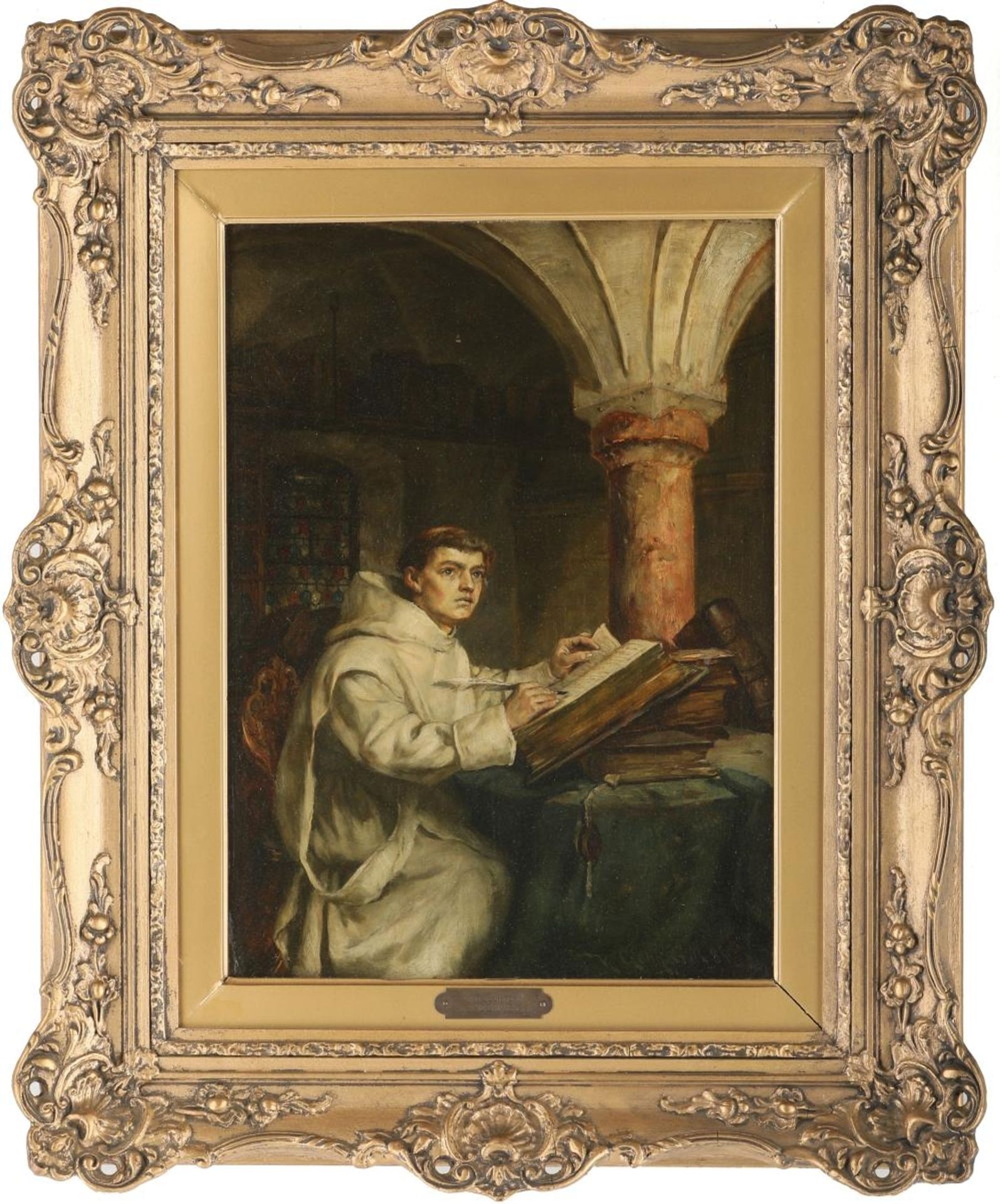 Monk by Eduard von Gebhardt