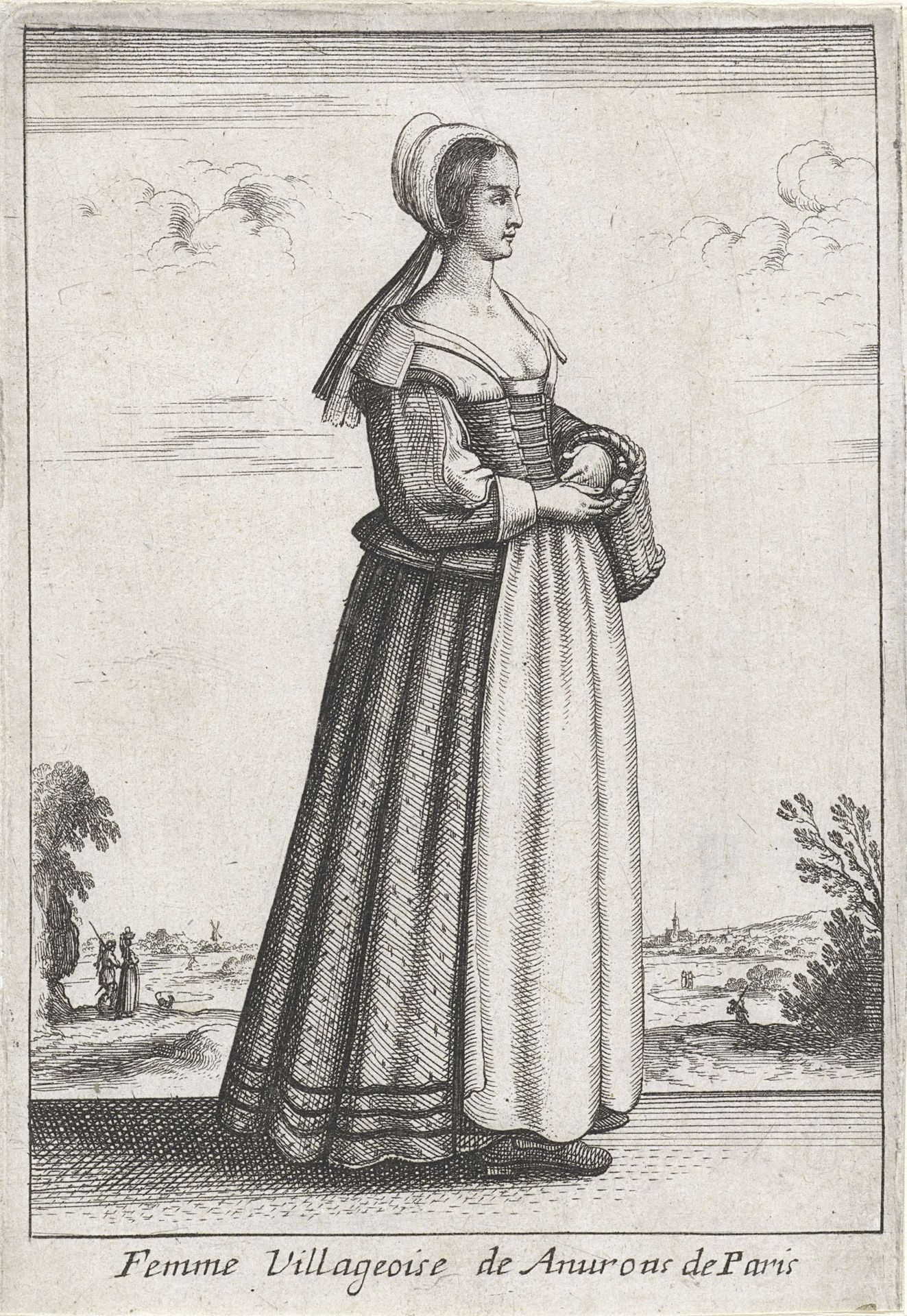 Femme Villageoise de Anurons de Paris by Anonymous