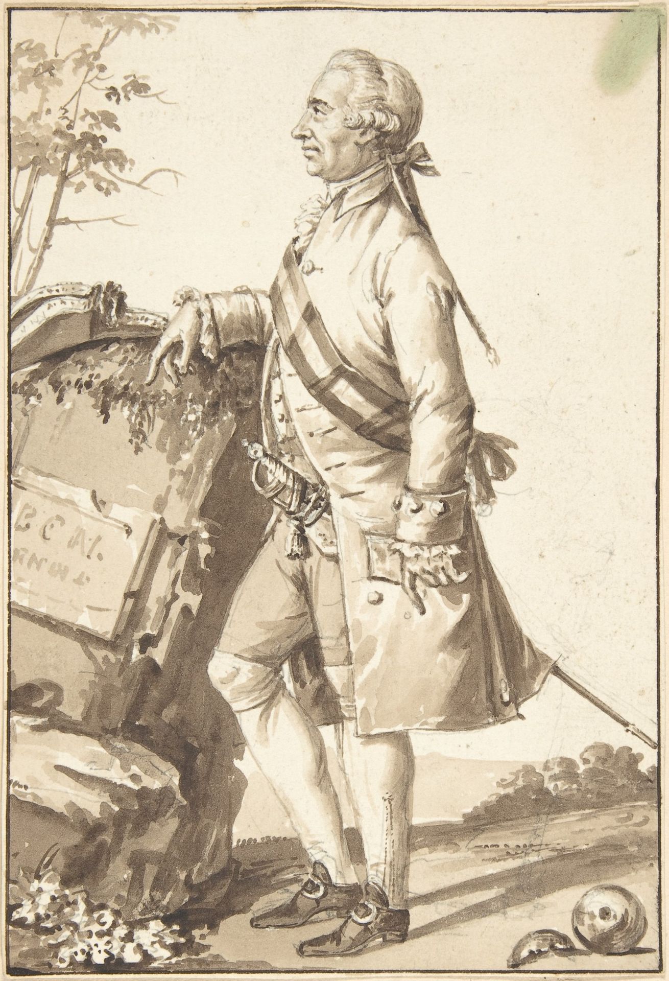Portrait of Karl Wilhelm Ferdinand by Jean-Baptiste-François Bosio