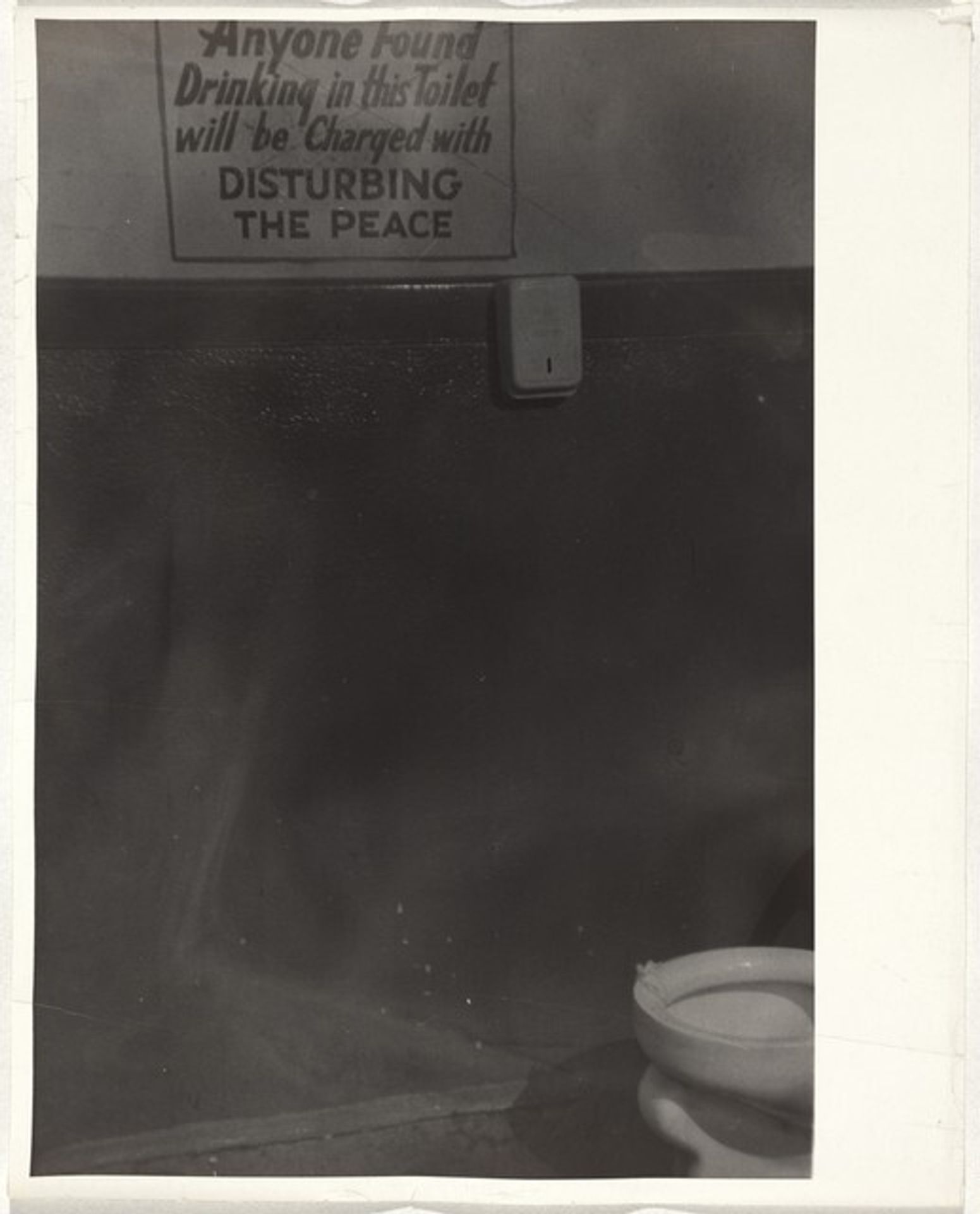 Public toilet--Sacramento, California by Robert Frank