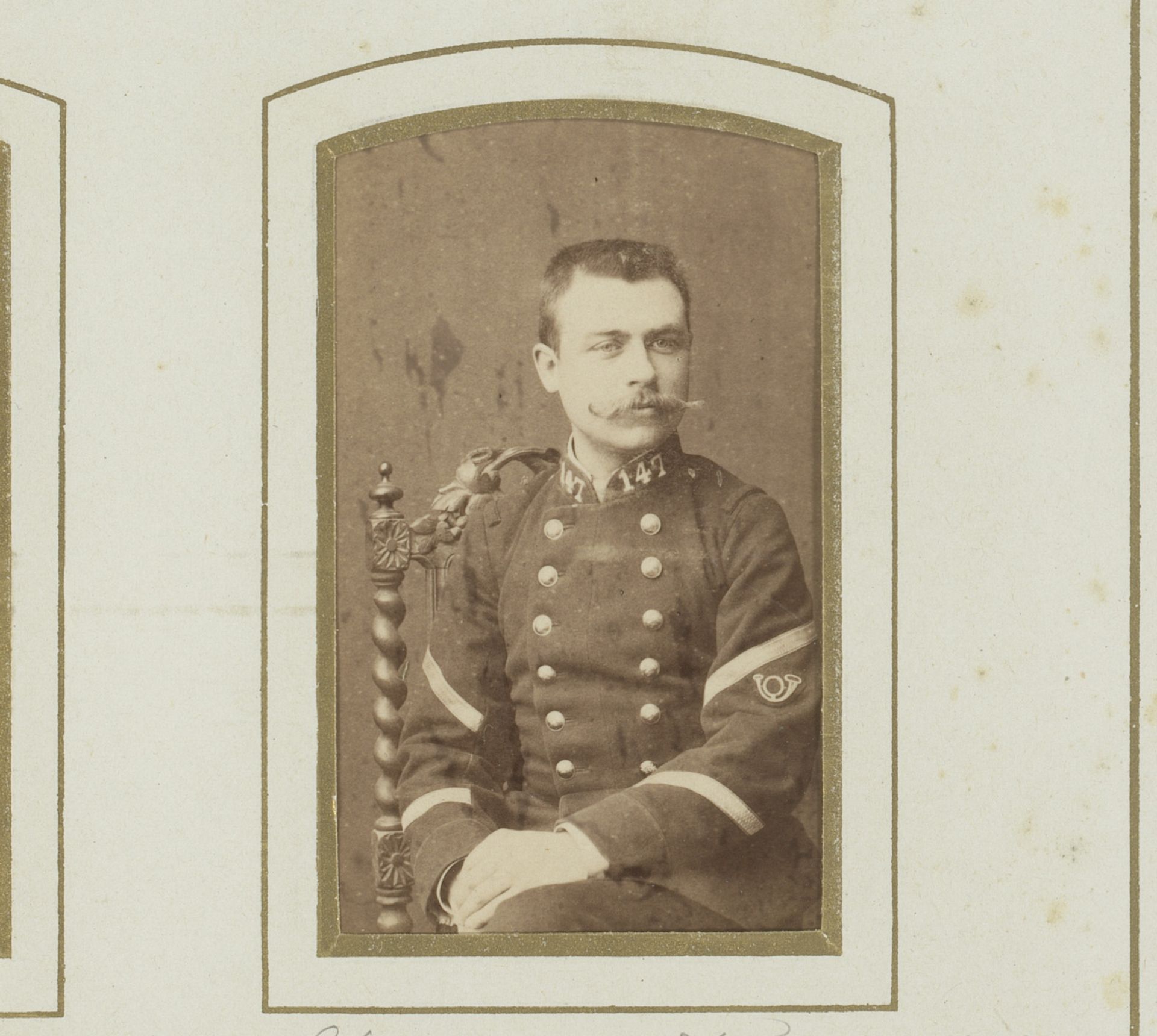 Portret van Léon Arvisenet by Anonymous