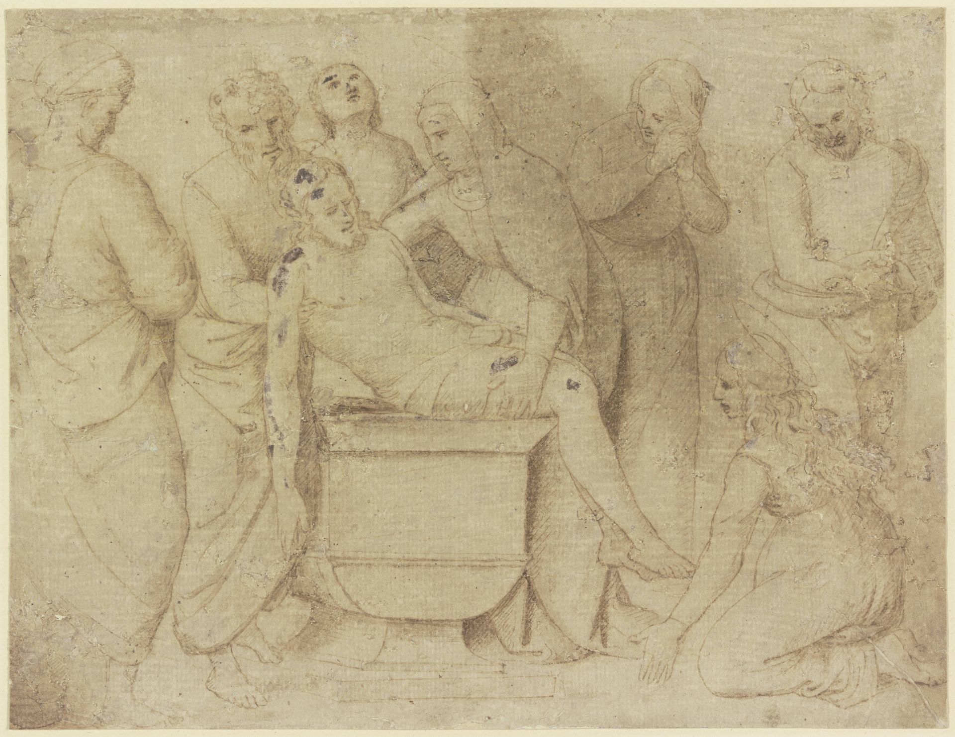 Entombment of Christ by Timoteo Viti