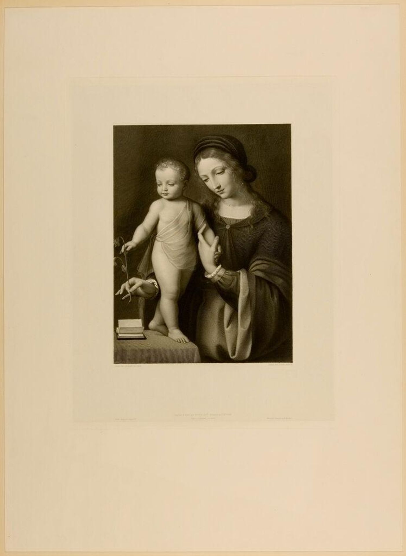 Madonna with a Flower by Joseph Franck