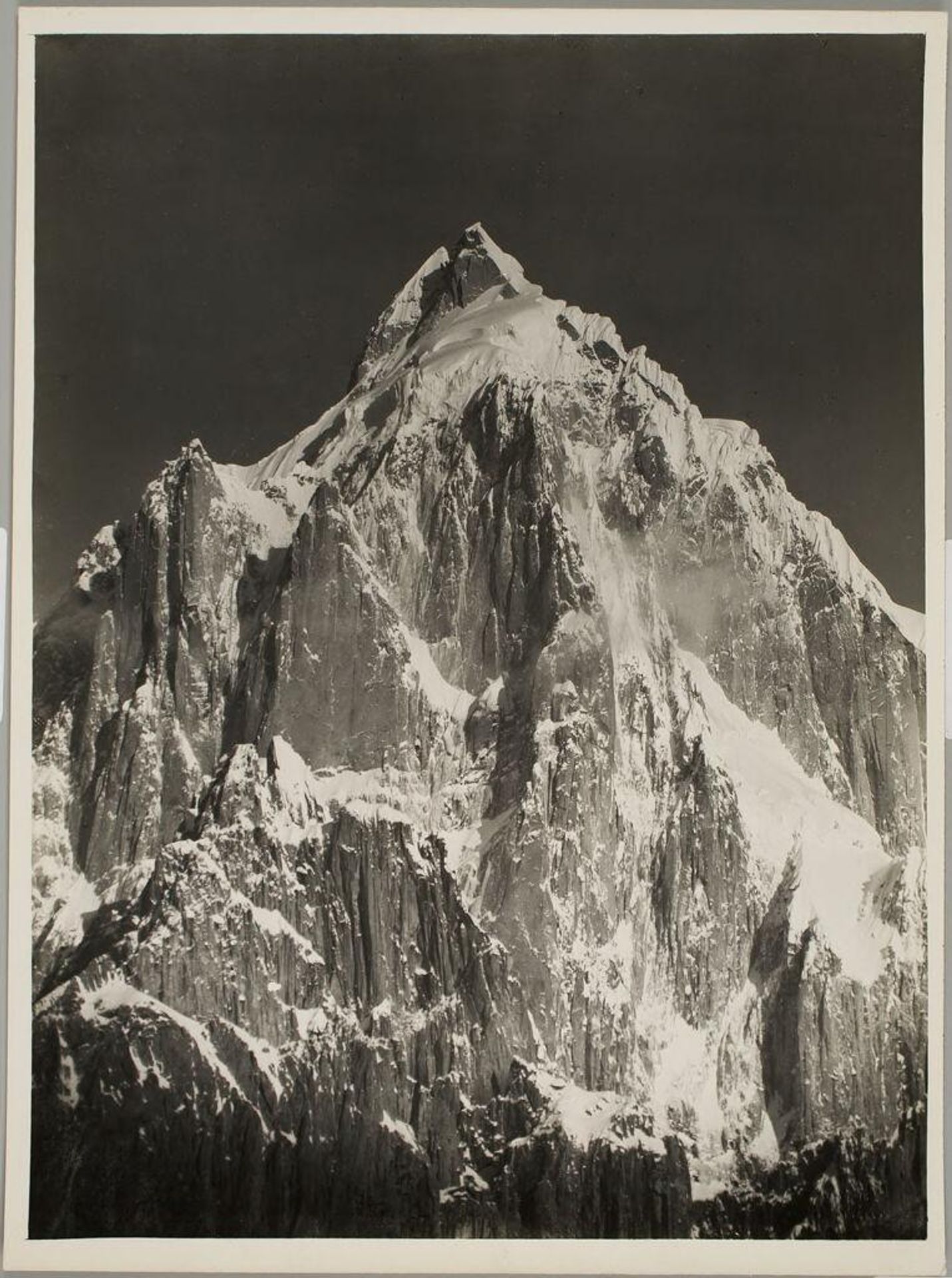 Mt. Paiju, from Baltoro Glacier by Vittorio Sella