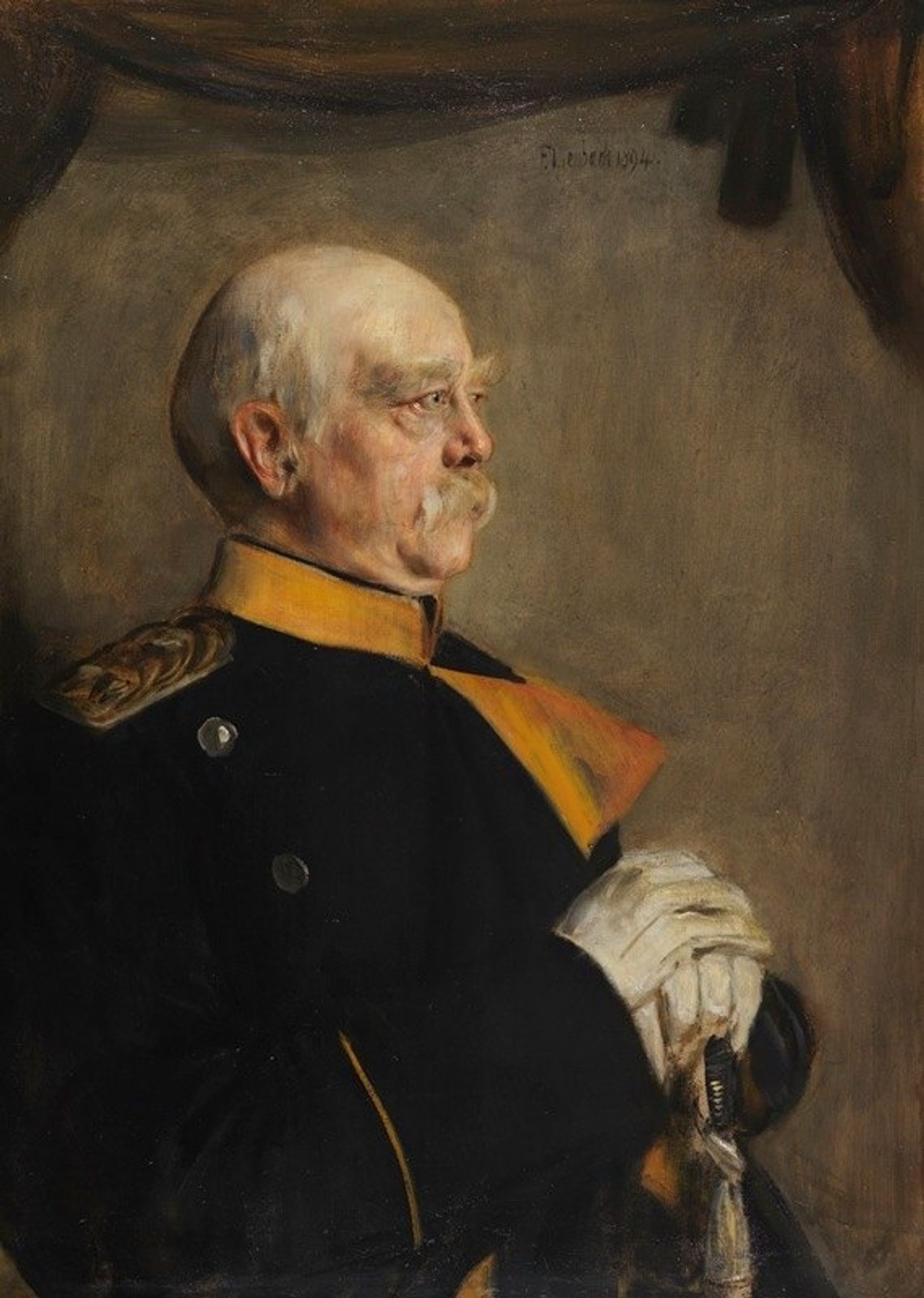 Otto Fürst von Bismarck by Franz von Lenbach