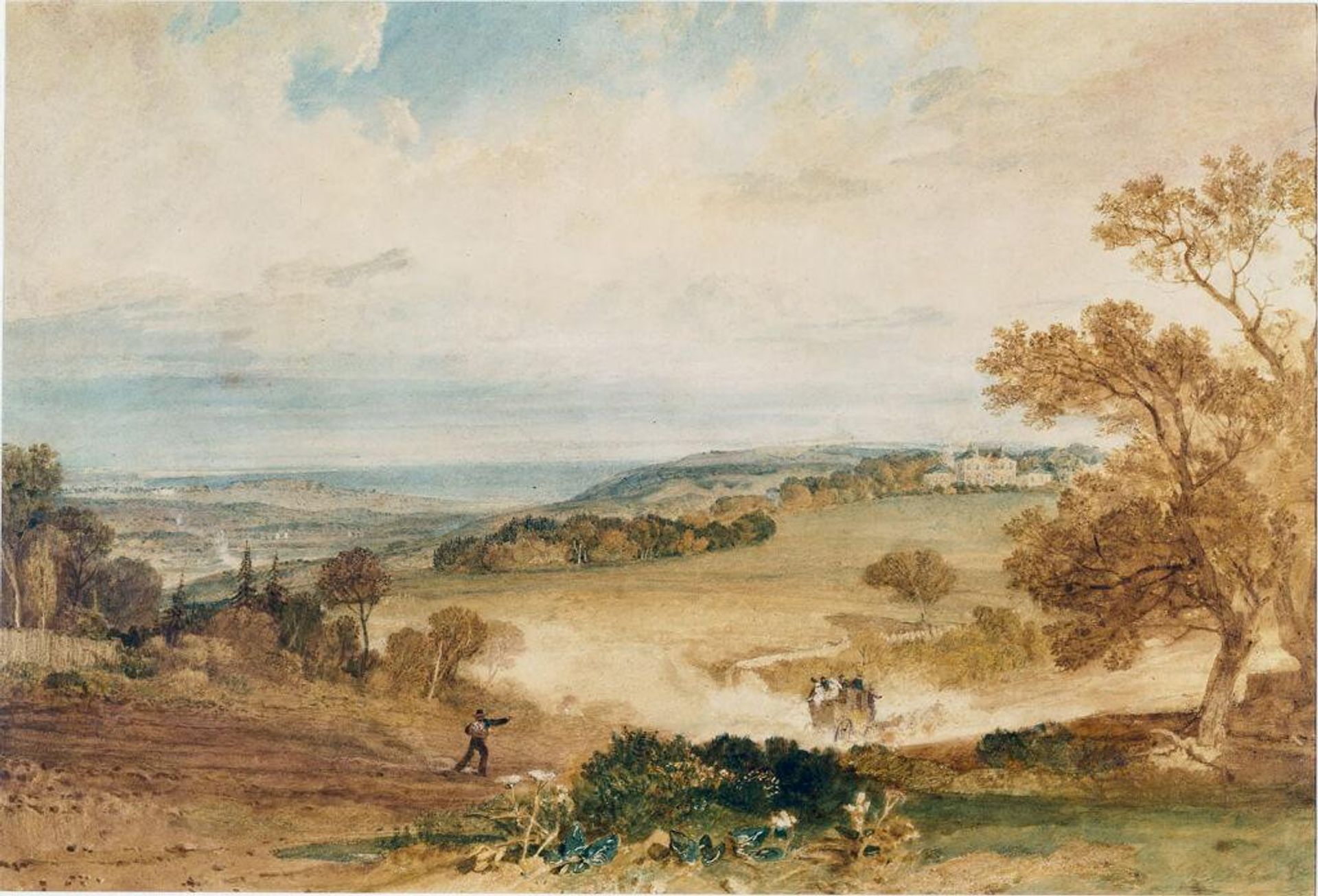 Beauport, near Bexhill by Joseph Mallord William Turner