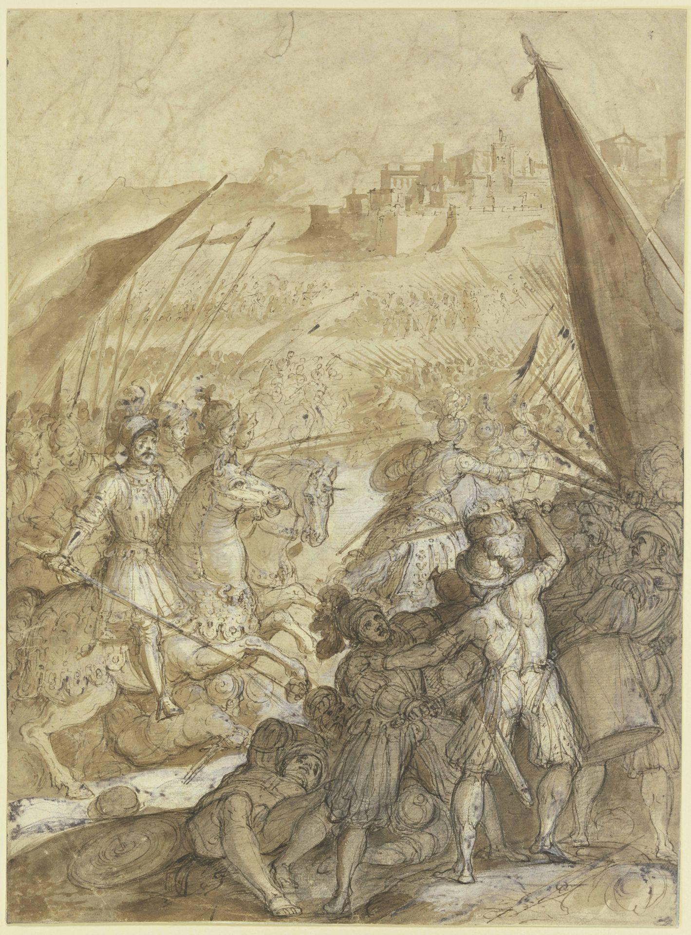 A battle by Fabrizio Boschi