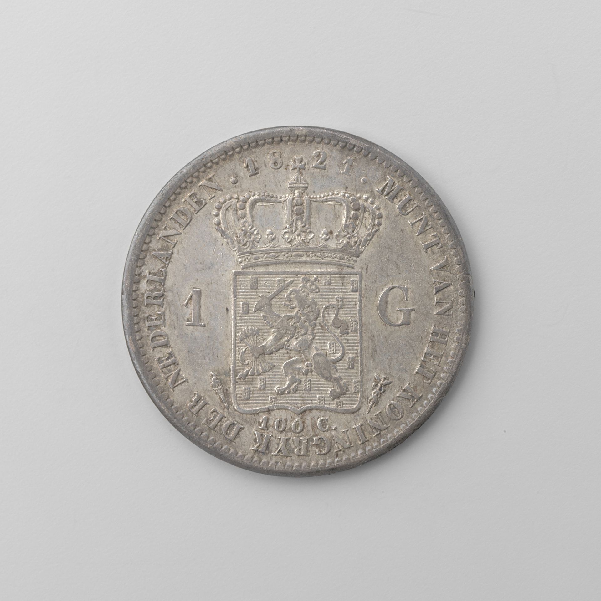 Nederlandse gulden, 1821 by Willem I (koning der Nederlanden)