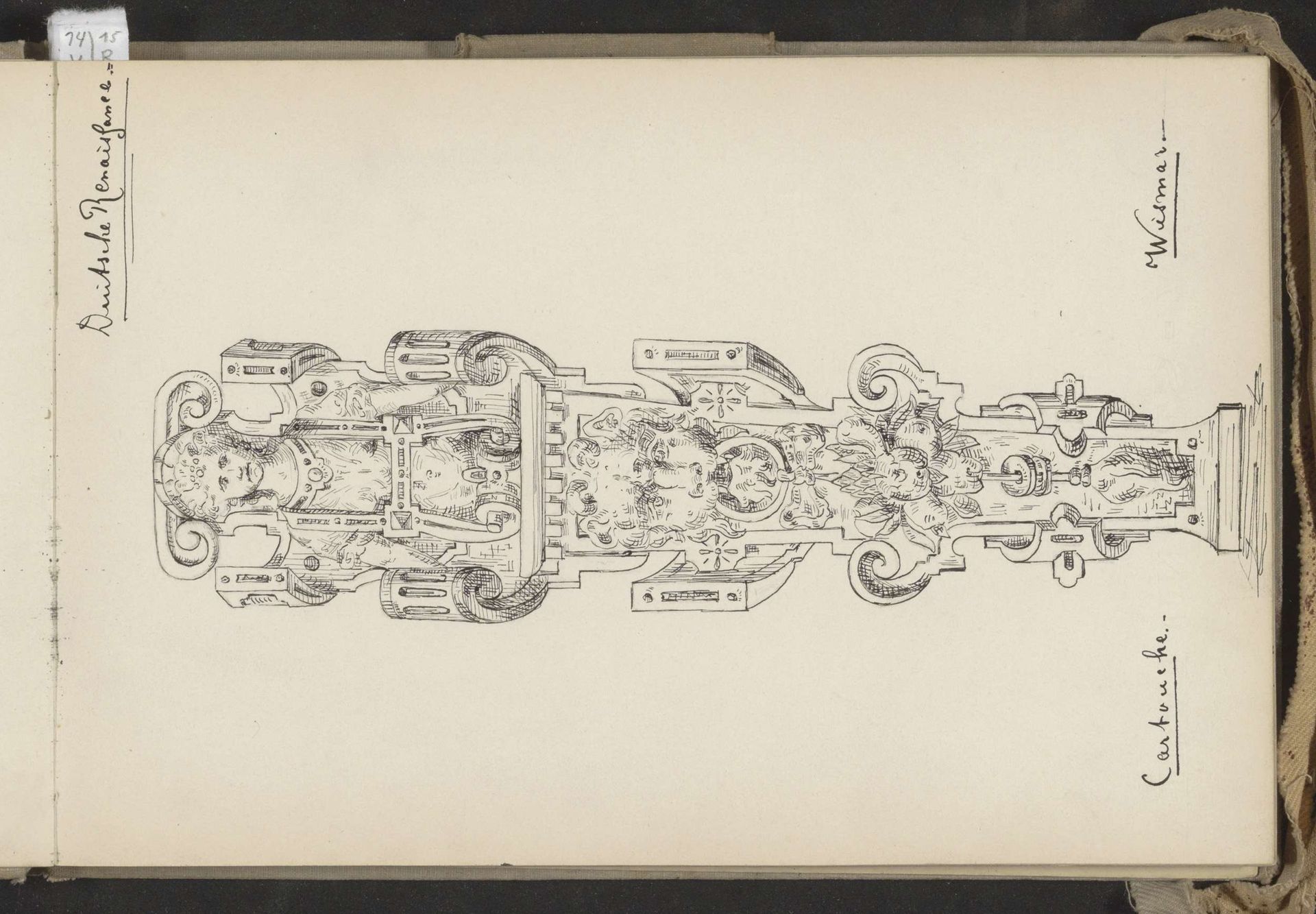Cartouche by Johanna van de Kamer