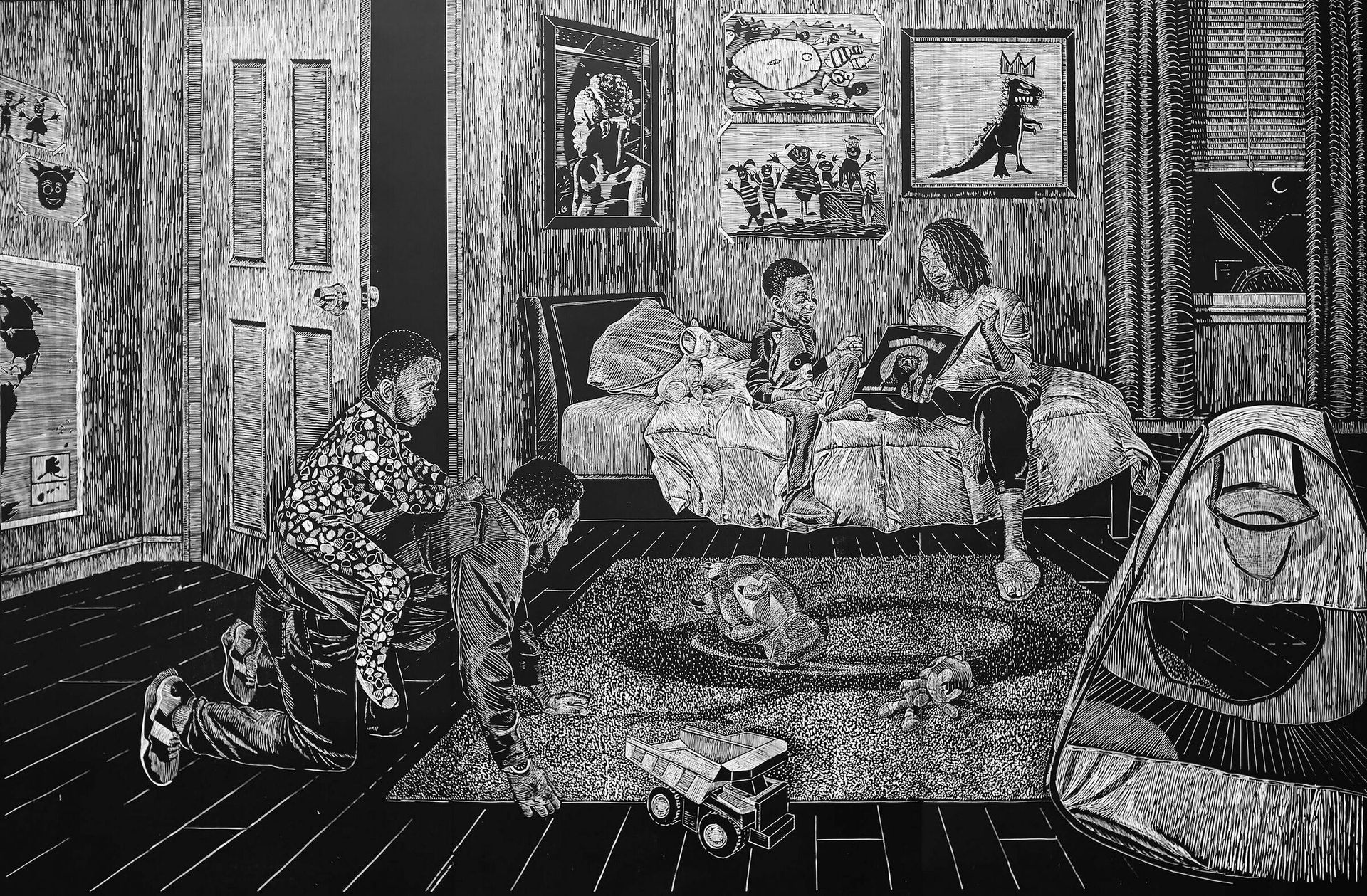 Scene 4: Bedtime for the Boys by LaToya M. Hobbs