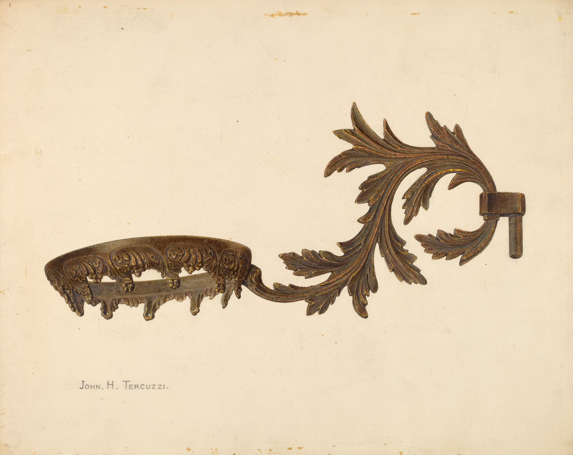 Lamp Bracket by John H. Tercuzzi