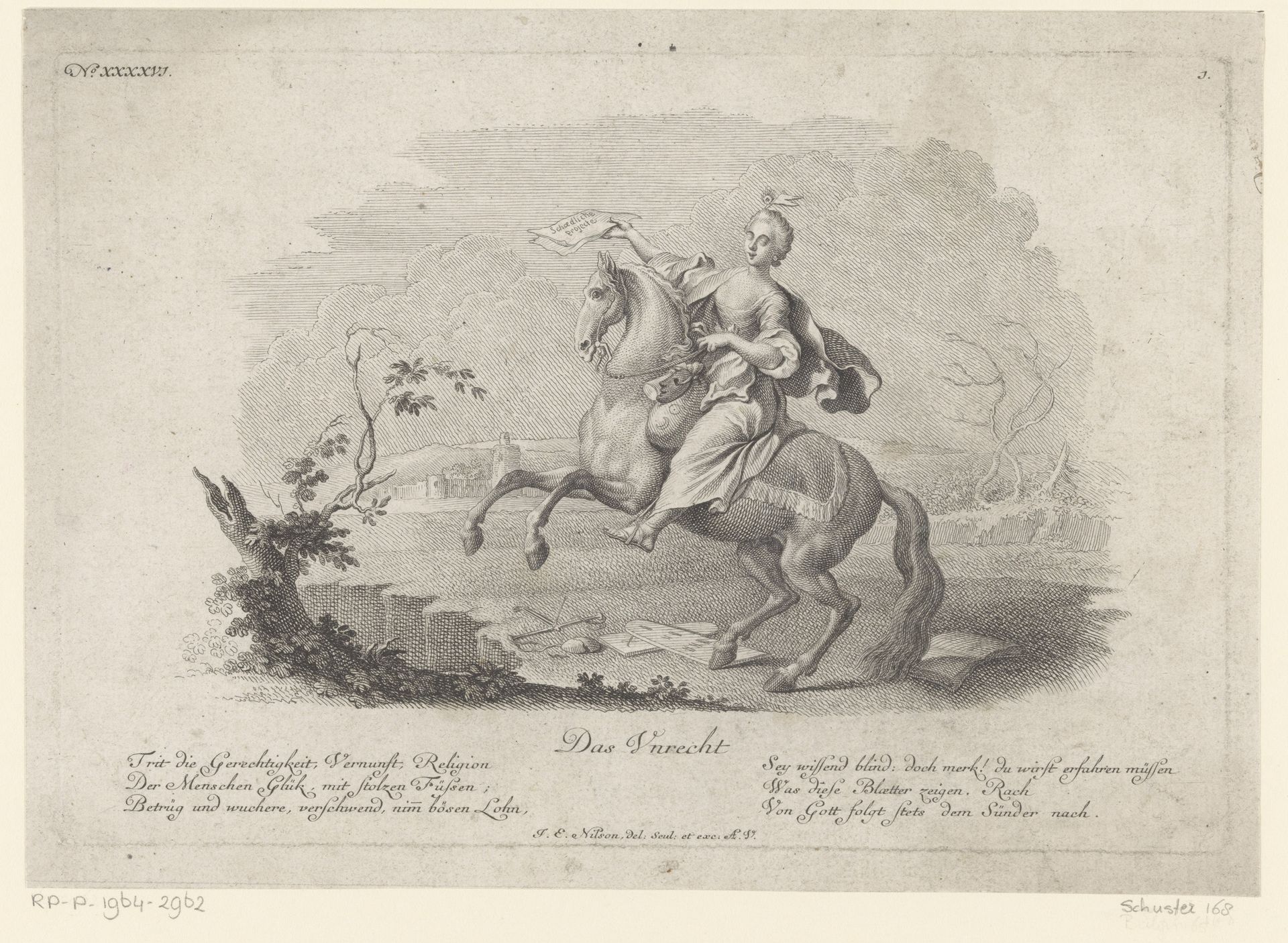 Onrecht by Johann Esaias Nilson