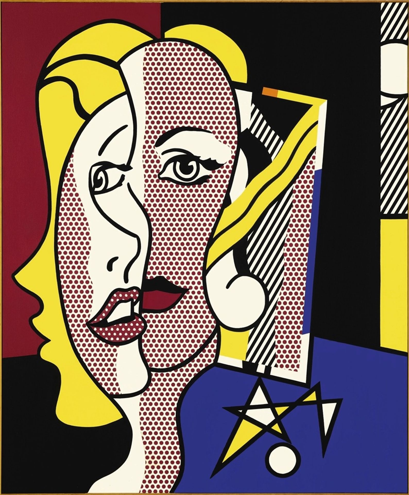 Female Head by Roy Lichtenstein