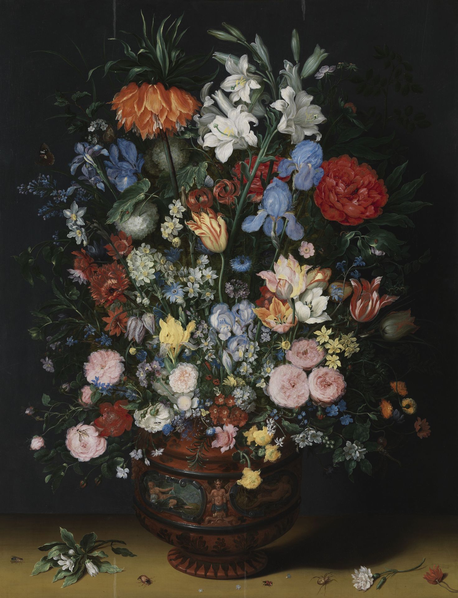 Flowers in a Vase by Jan Brueghel the Elder