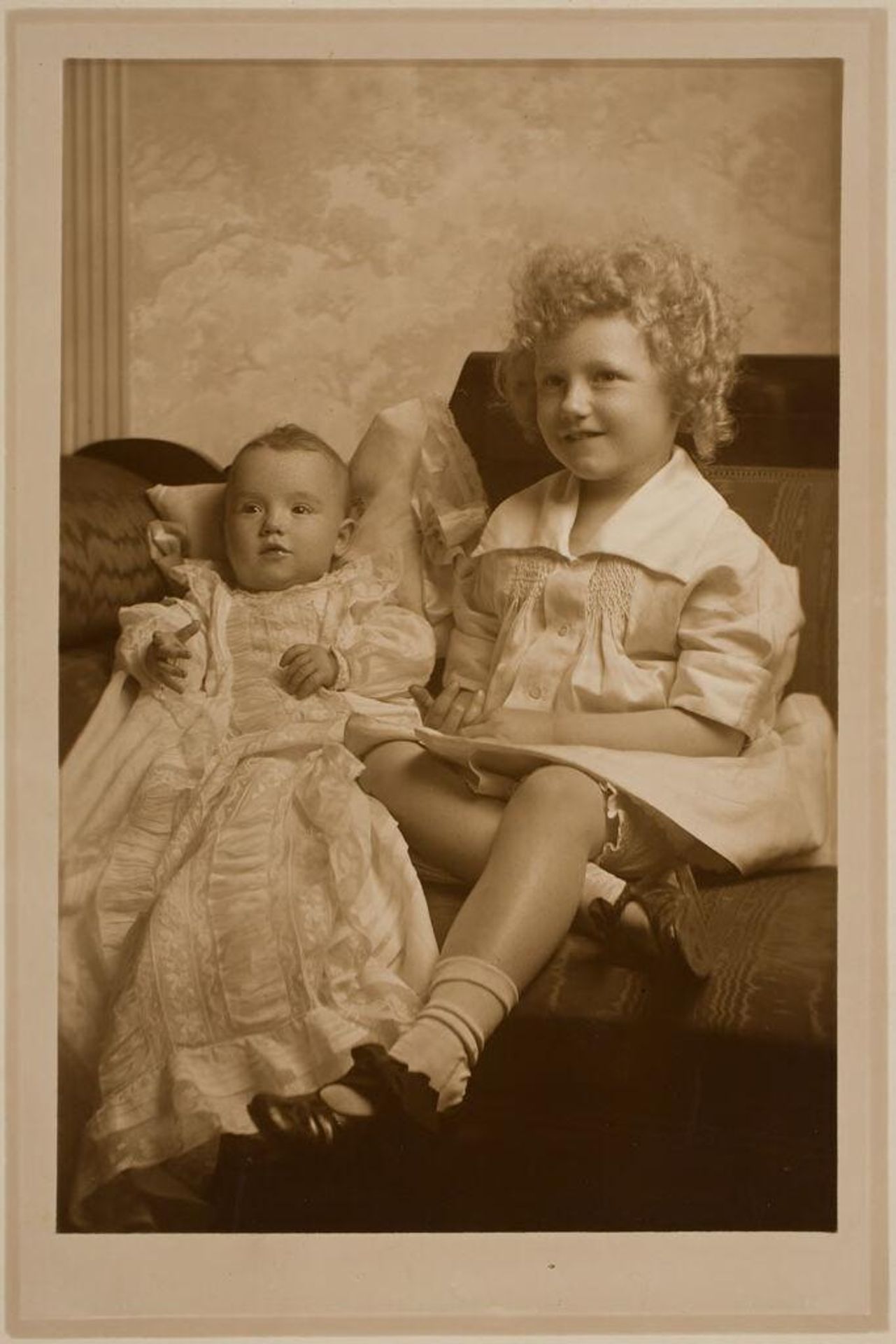 Untitled (girl and infant) by Martin Schweig