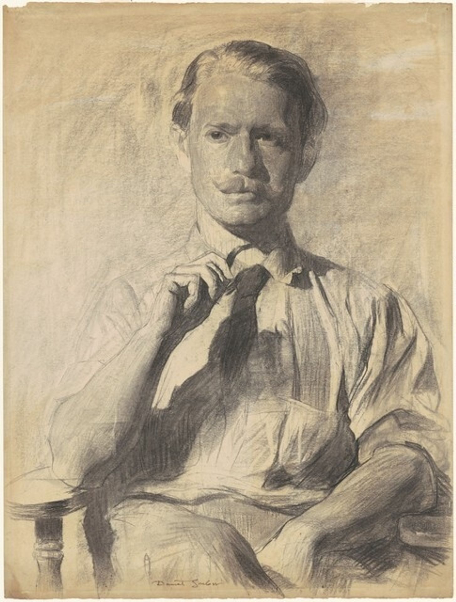 Young Sculptor by Daniel Garber
