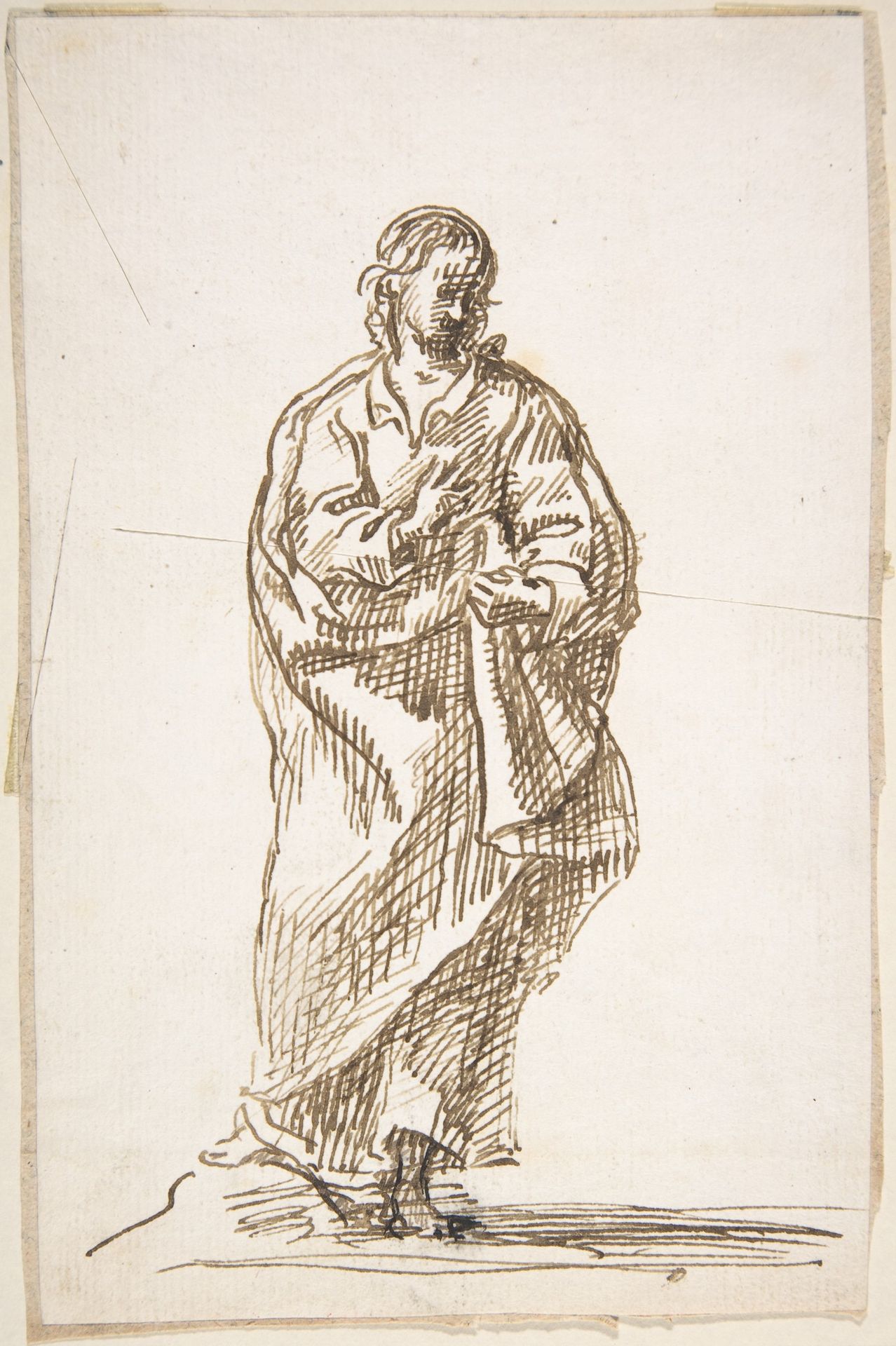 Standing Saint (Apostle?) by Pedro  Duque Cornejo