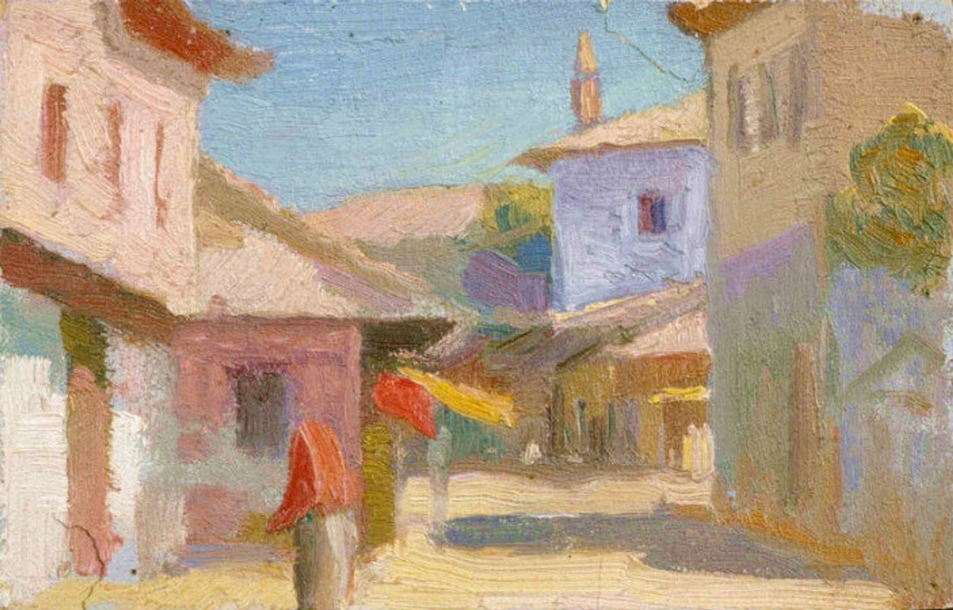 Bazaar in Anatolia by Huseyin Avni Lifij