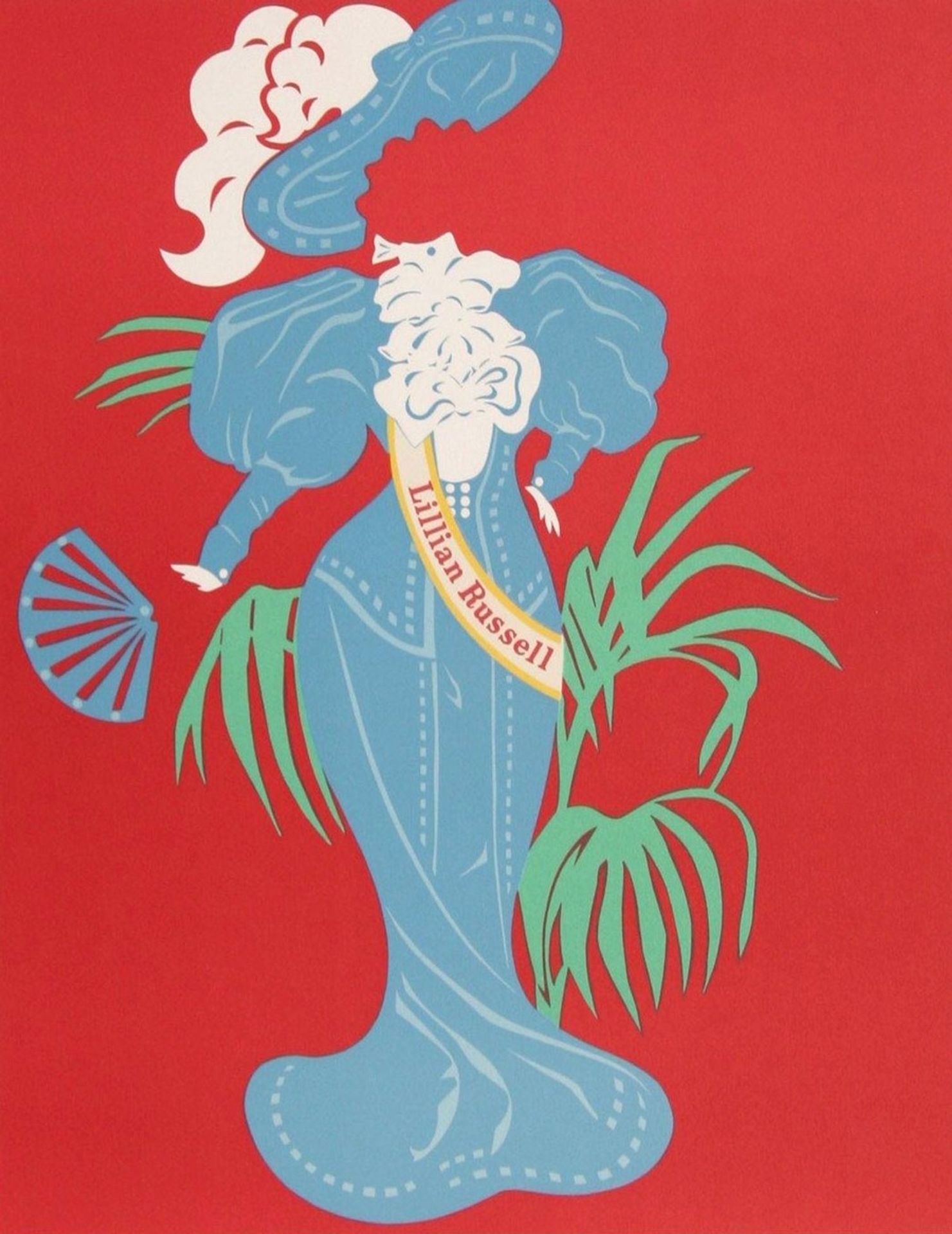 Lillian Russell by Robert Indiana