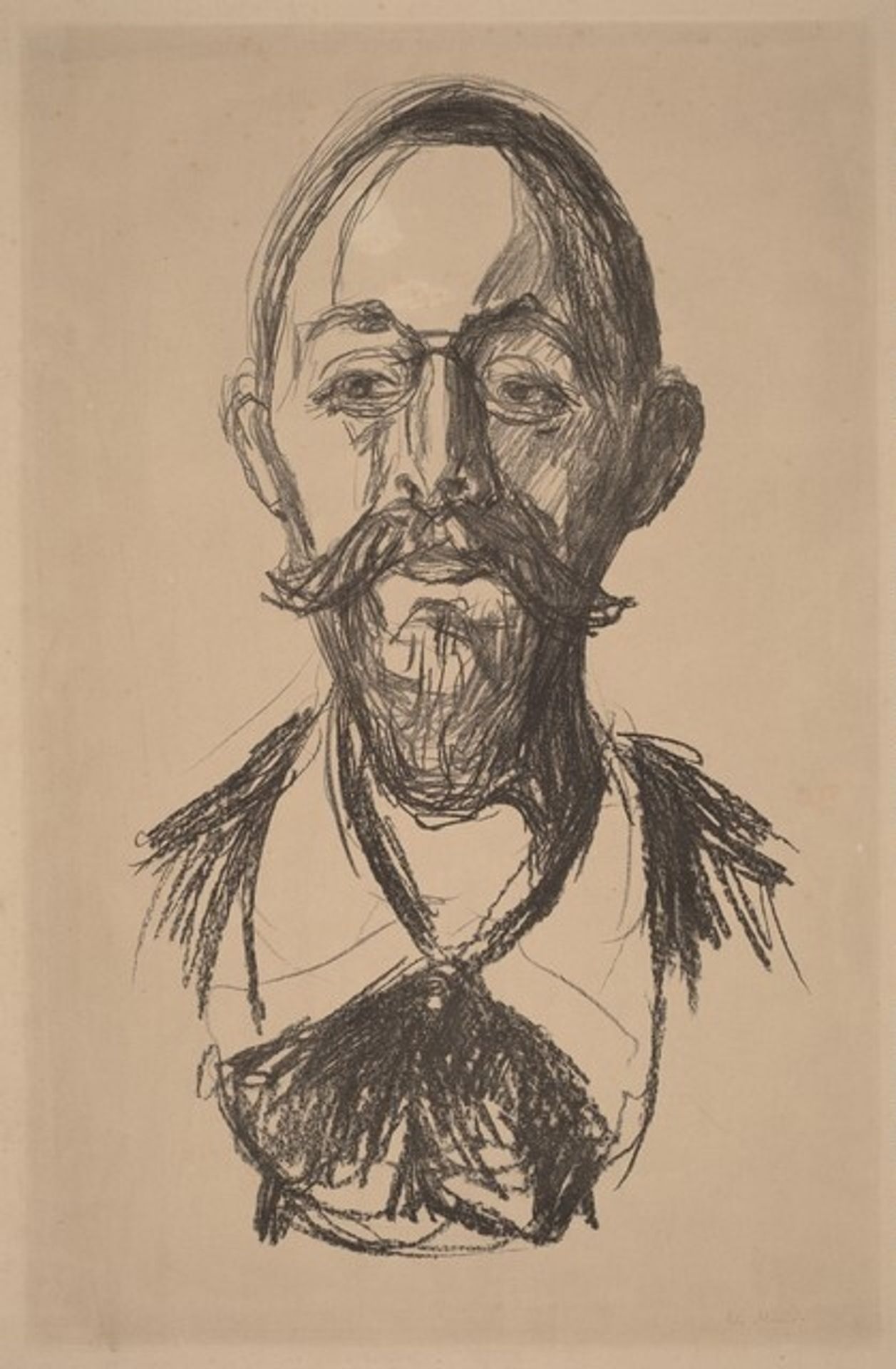 Professor Jacobsen by Edvard Munch