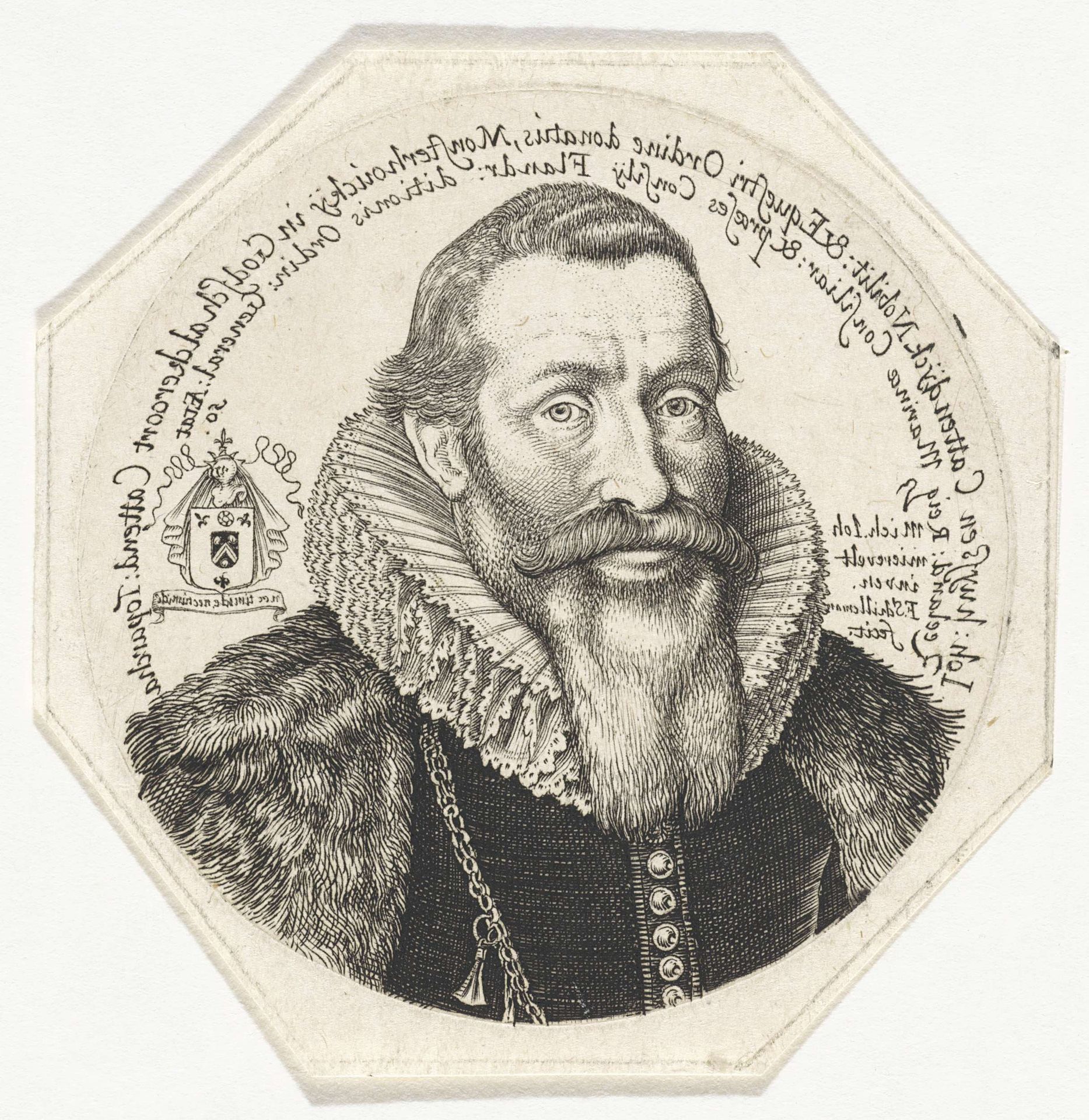 Portret van Johan Huyssen van Kattendijke by François Schillemans
