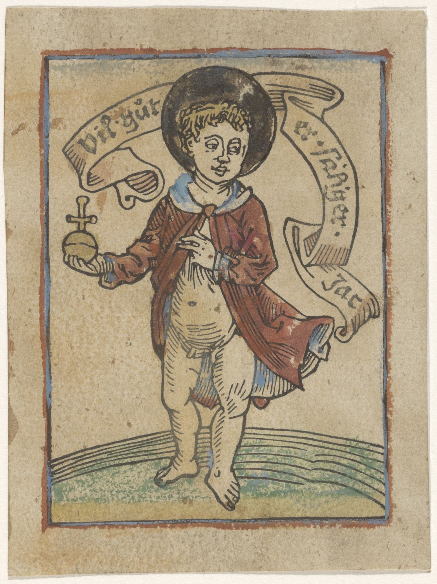New Year’s Wish with the Christ Child by Anonymous