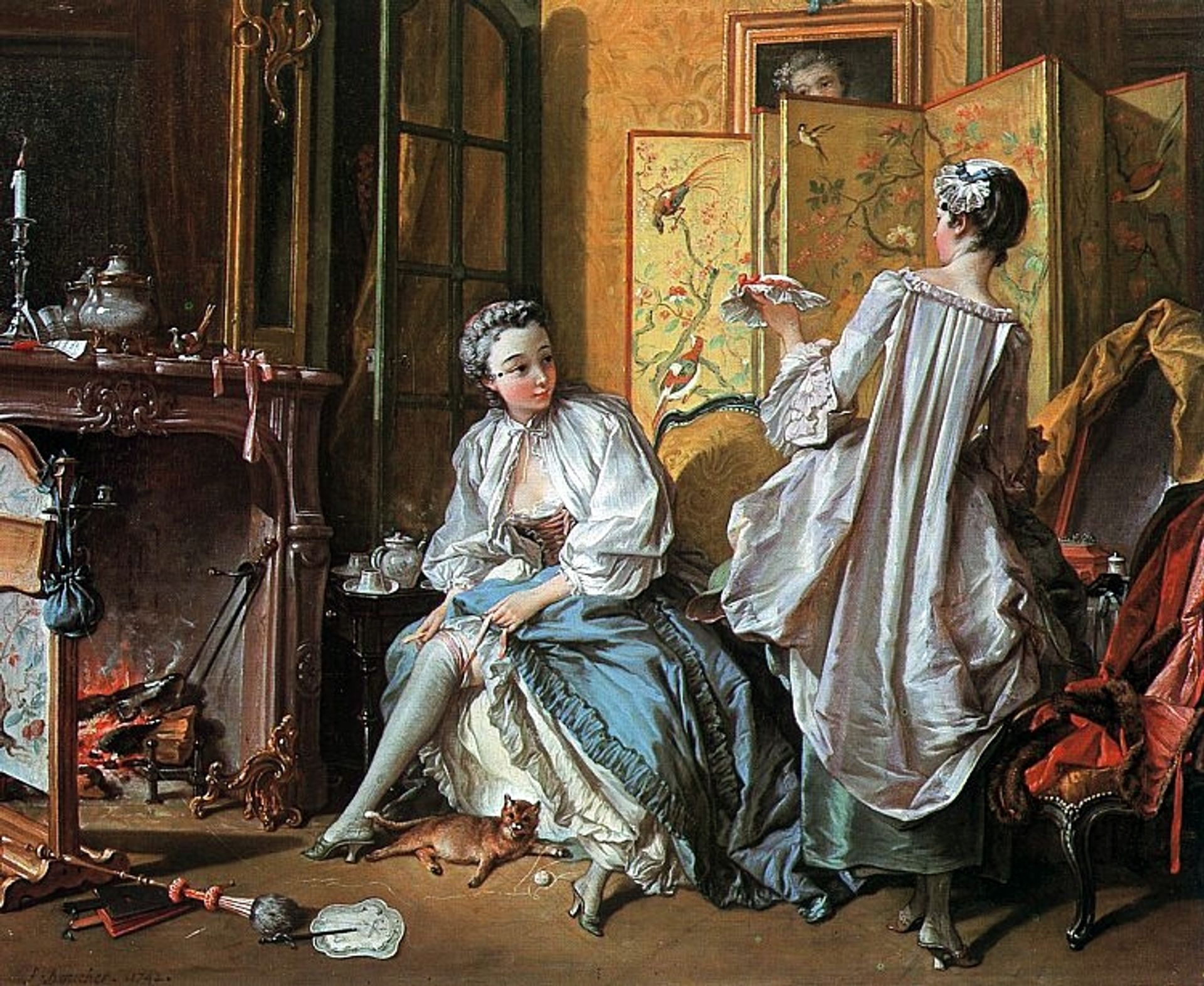 The Toilet by Francois Boucher