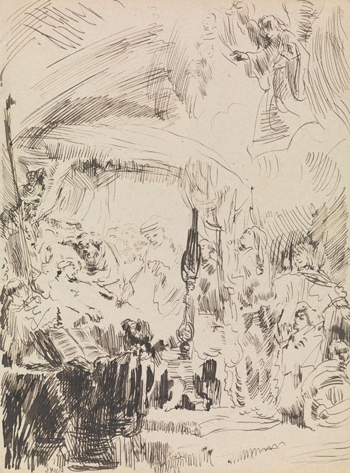 The Death of the Holy Virgin by James Ensor
