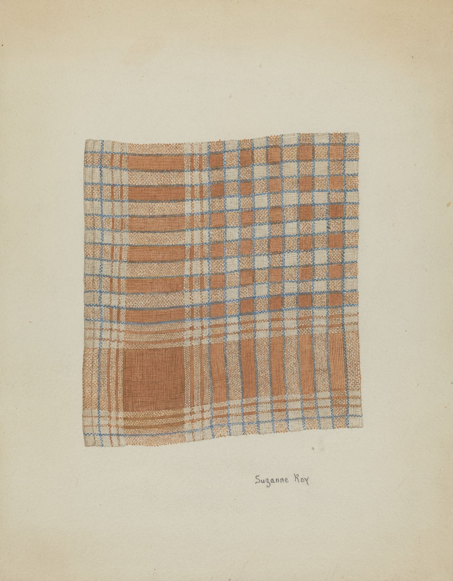 Woven Napkin by Suzanne Roy