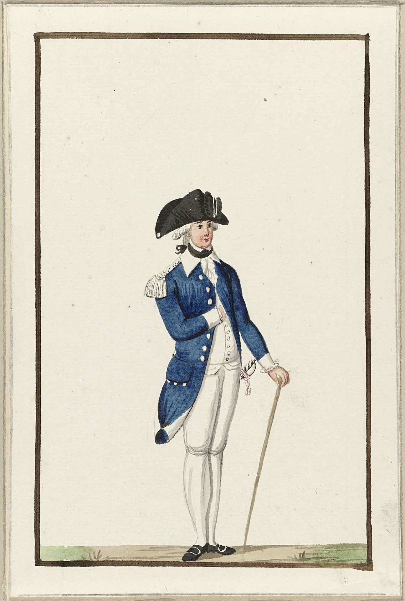Montering van de artillerie van Zwolle, ca. 1787 by Anonymous
