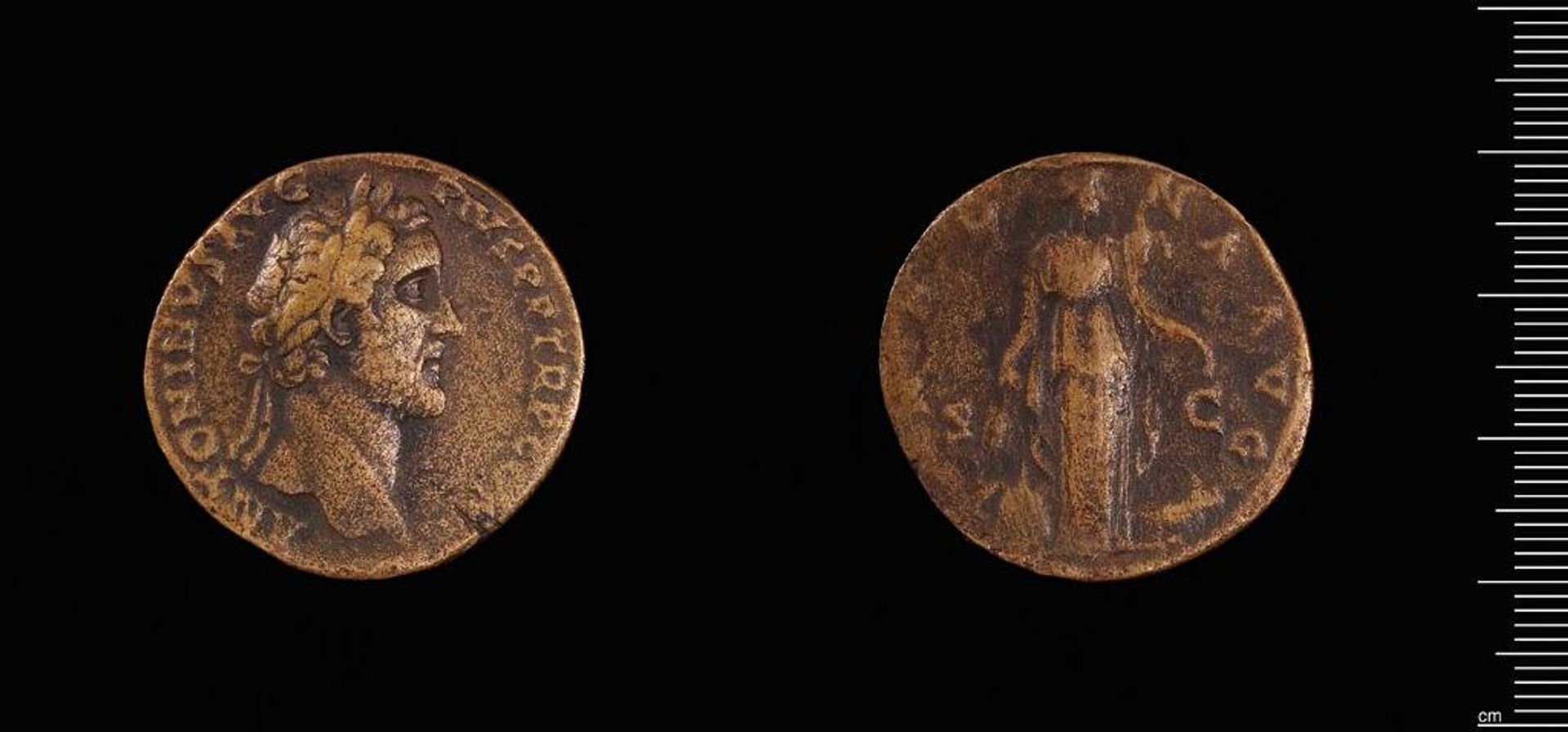 Sestertius of Antoninus Pius by Antoninus Pius