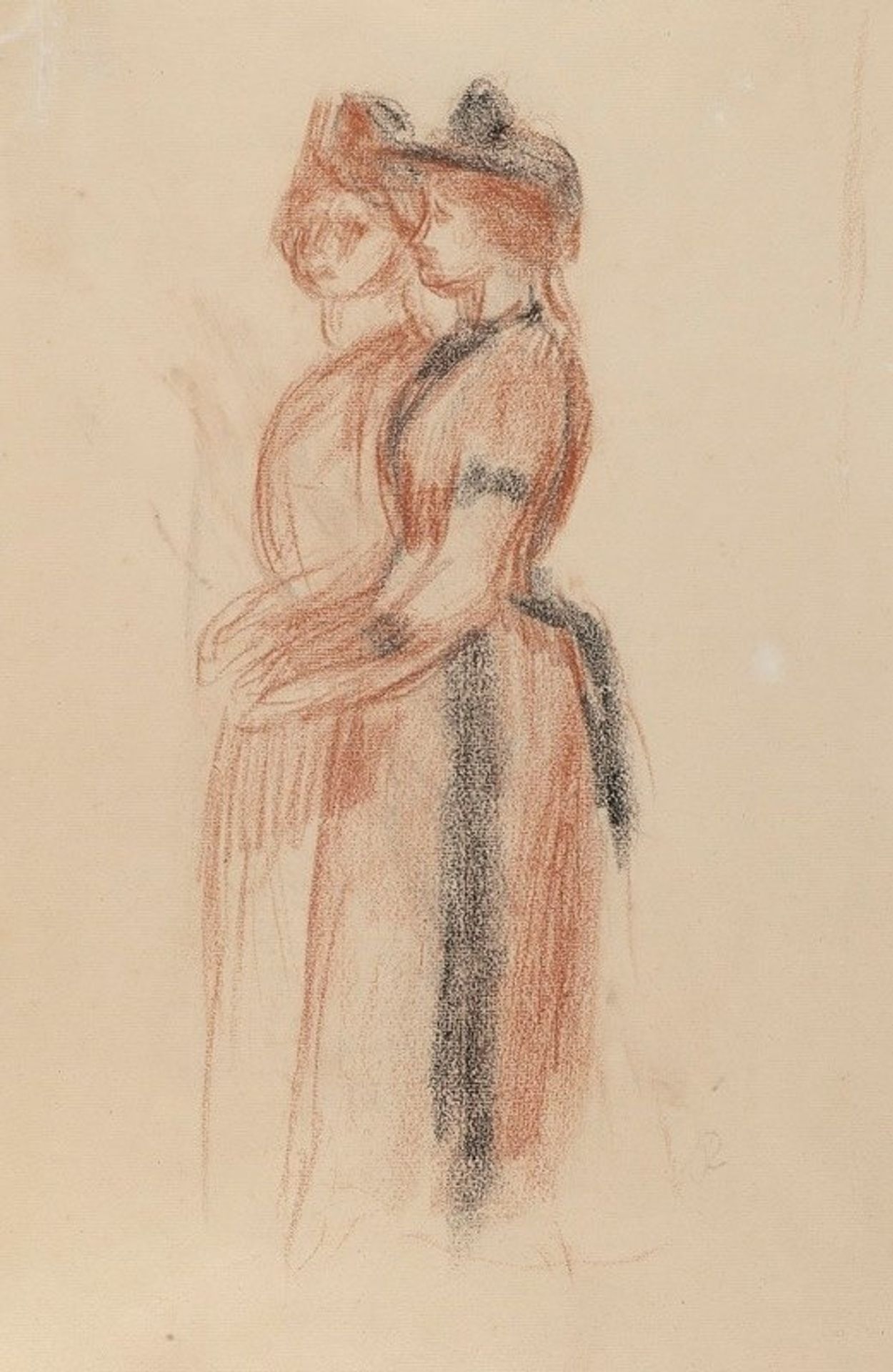 Deux élégantes by Pierre-Auguste Renoir