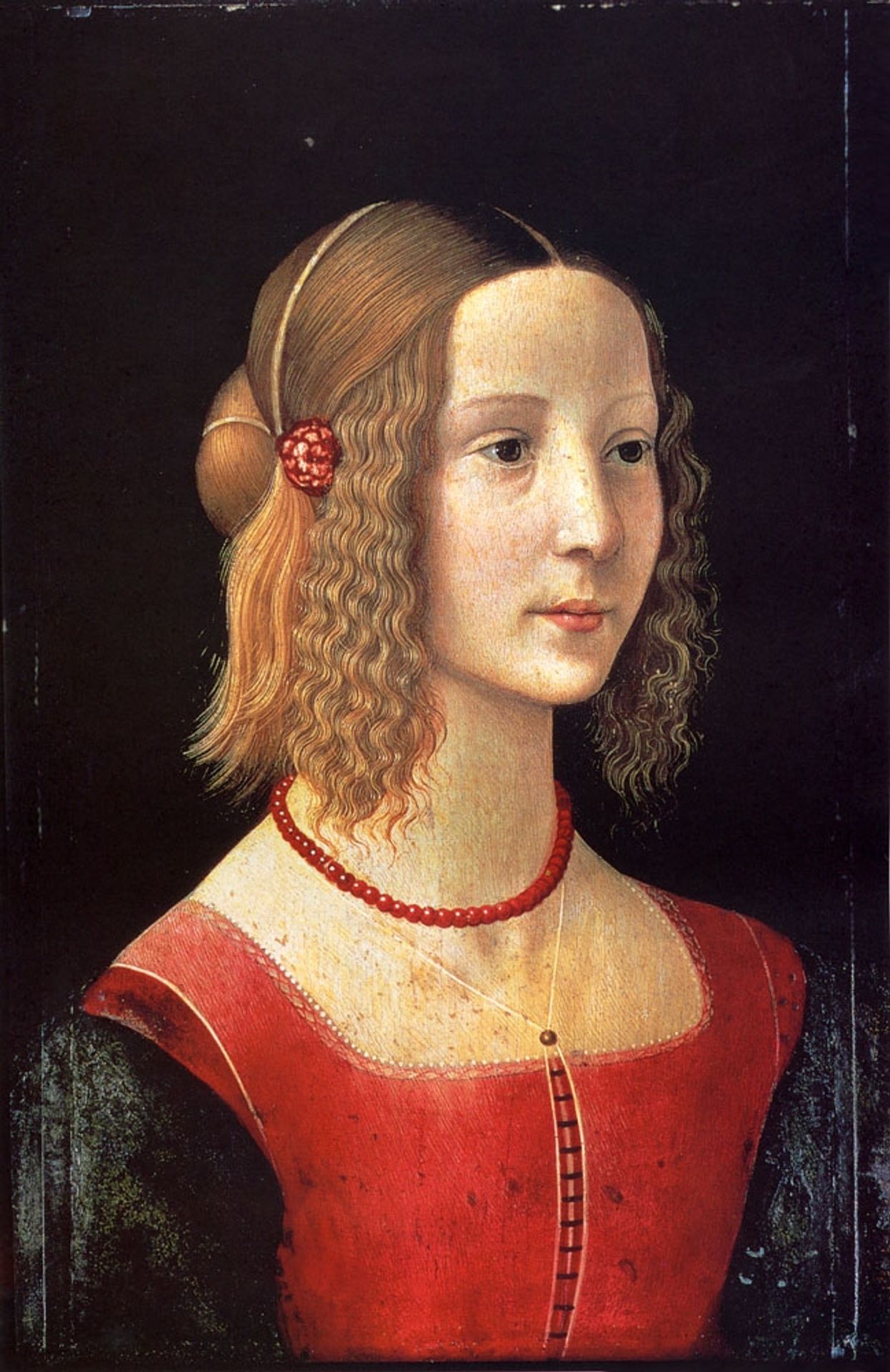 Portrait of a Girl by Domenico Ghirlandaio