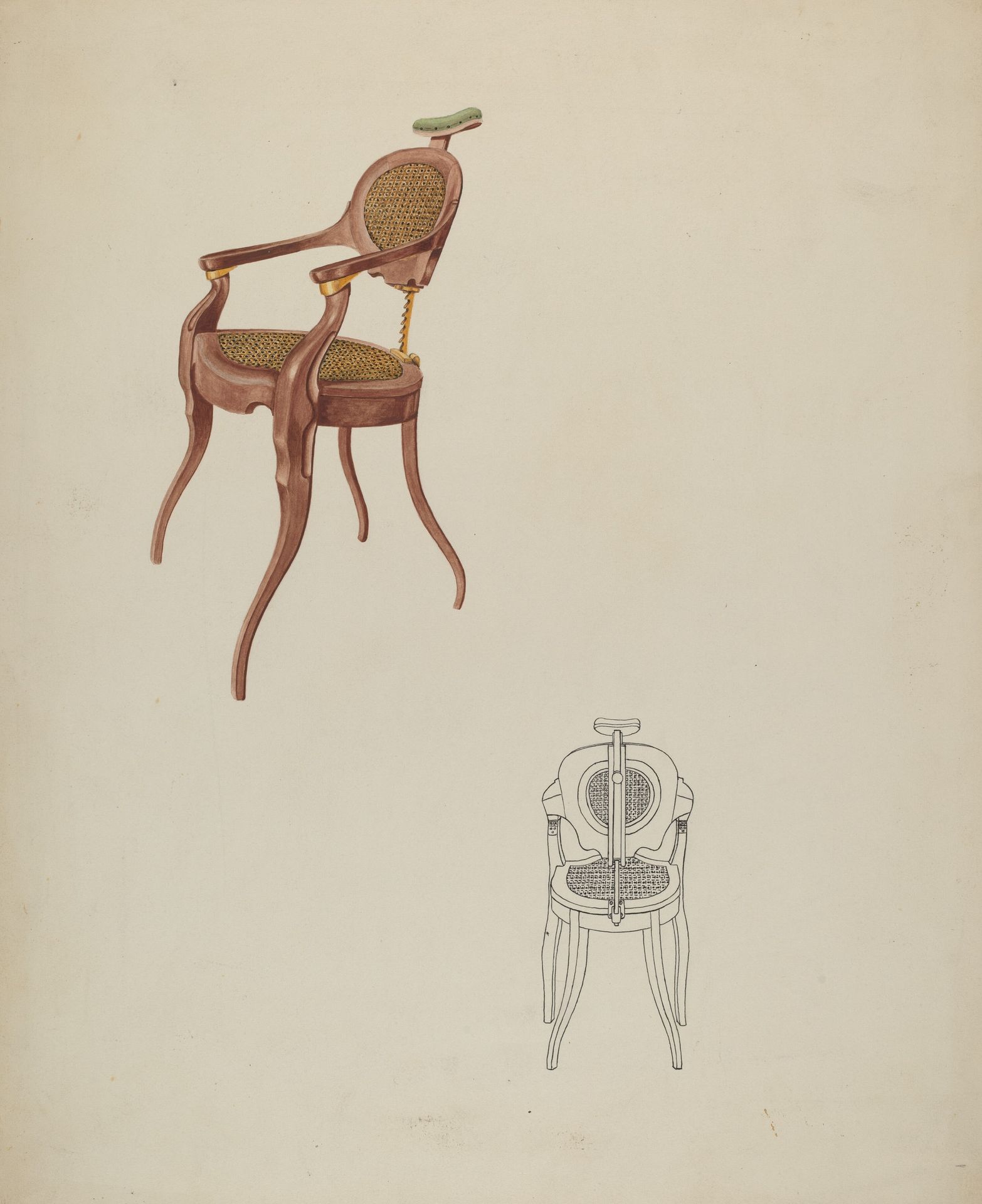 Dental Chair by Lucien Verbeke