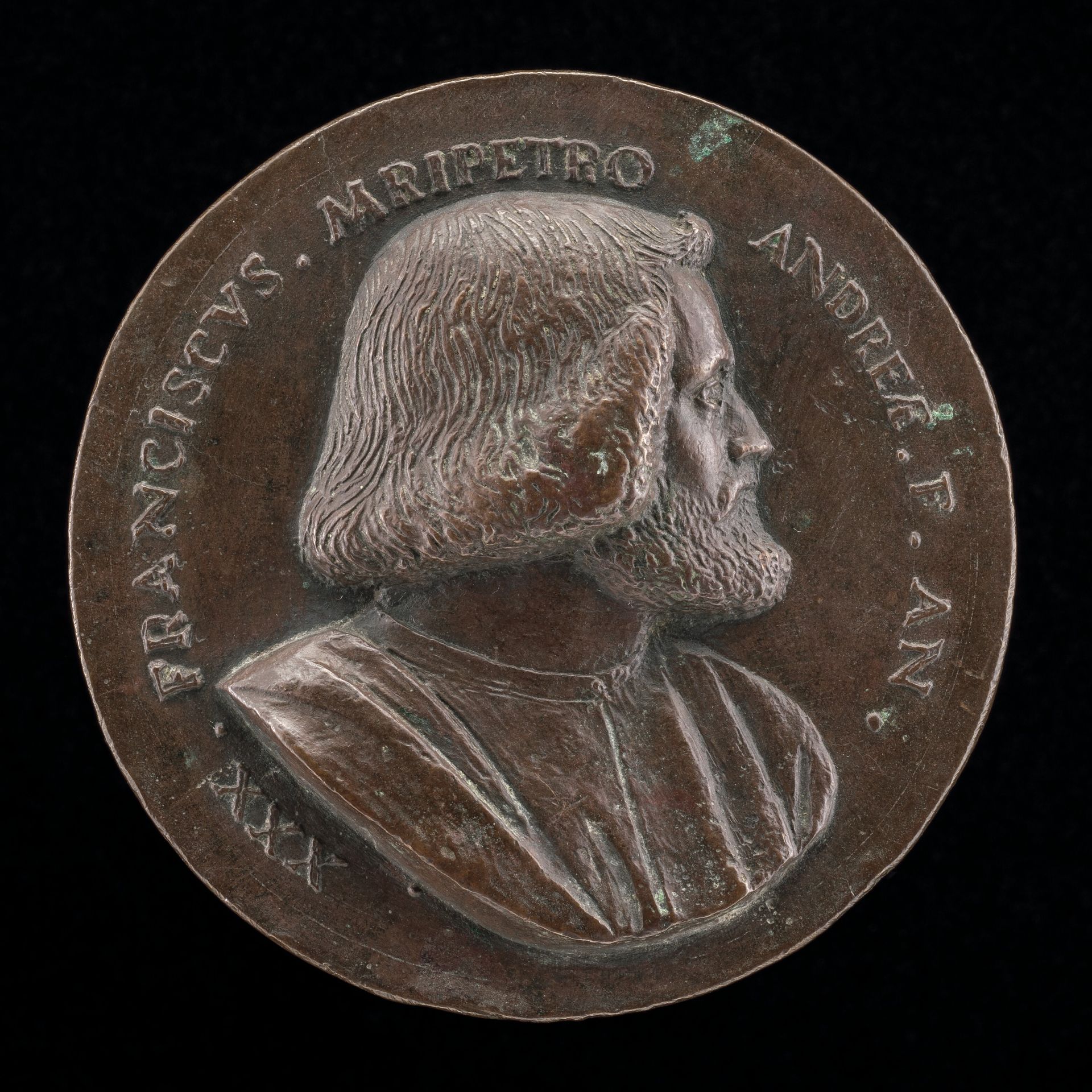 Francesco Malipiero, Venetian patrician, Brother of Vincenzo [obverse] by Maffeo Olivieri