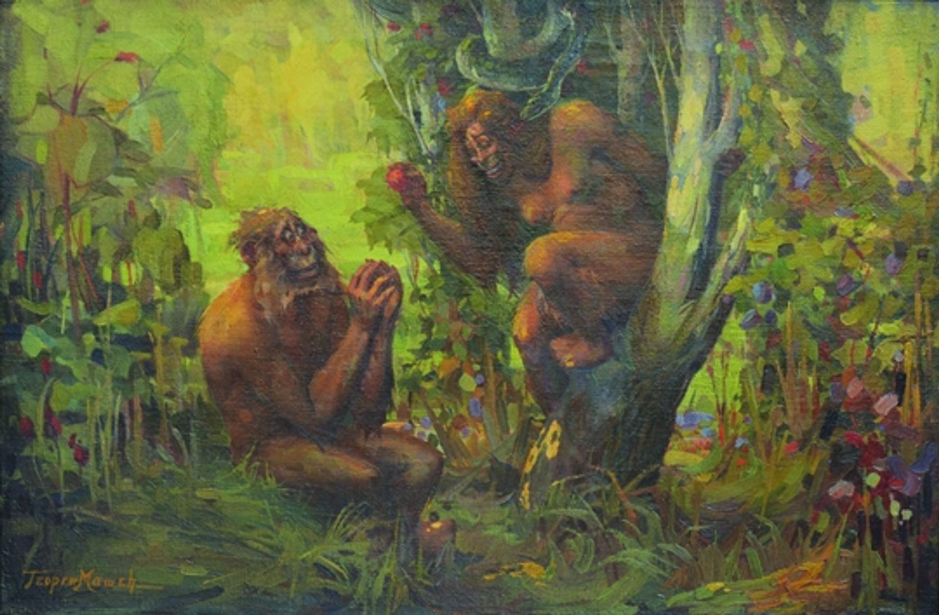 Adam and Eve by Georgi Mashev